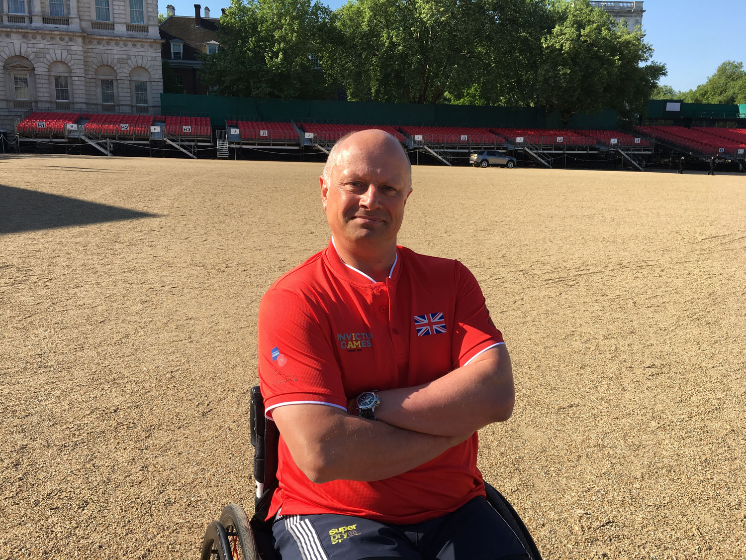 Invictus Games 2018 launch - Spencer Bull
