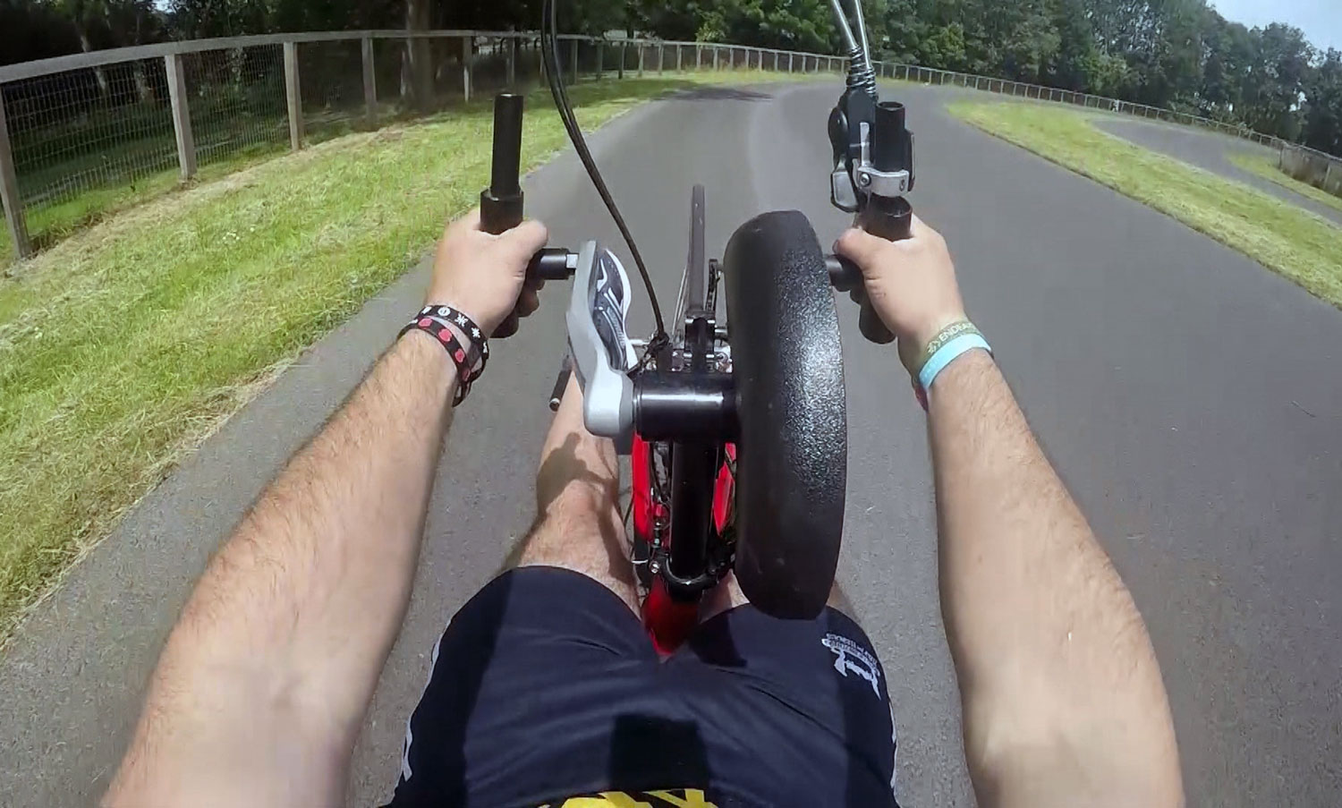 Invictus Games 2018 Team UK cyclist training
