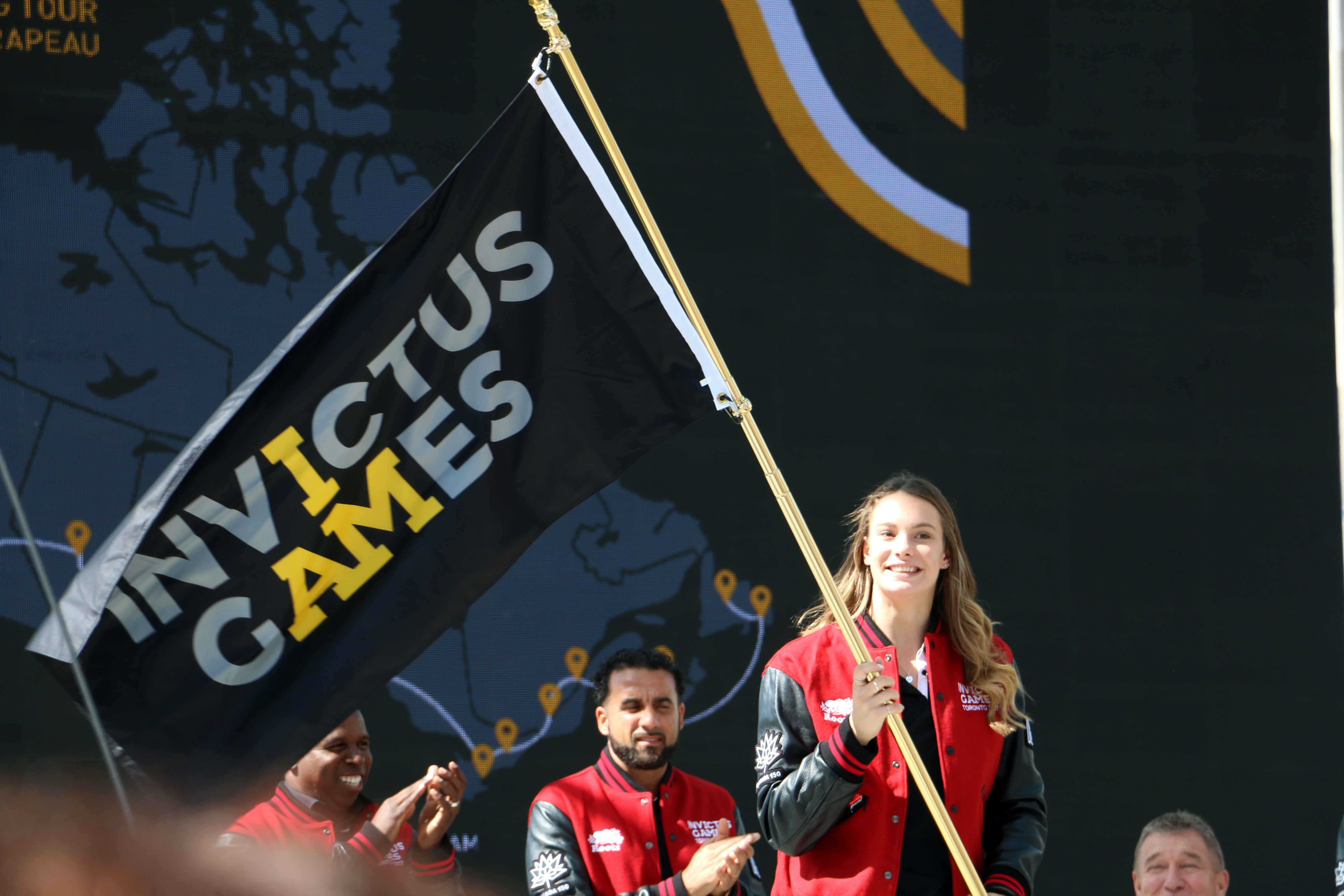 Invictus Games Flag Welcomed Home To Toronto