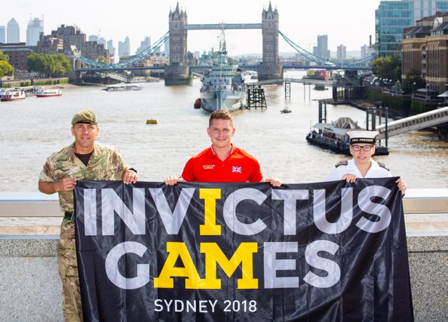 Invictus Games flag tour