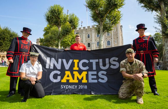 Invictus Games flag tour