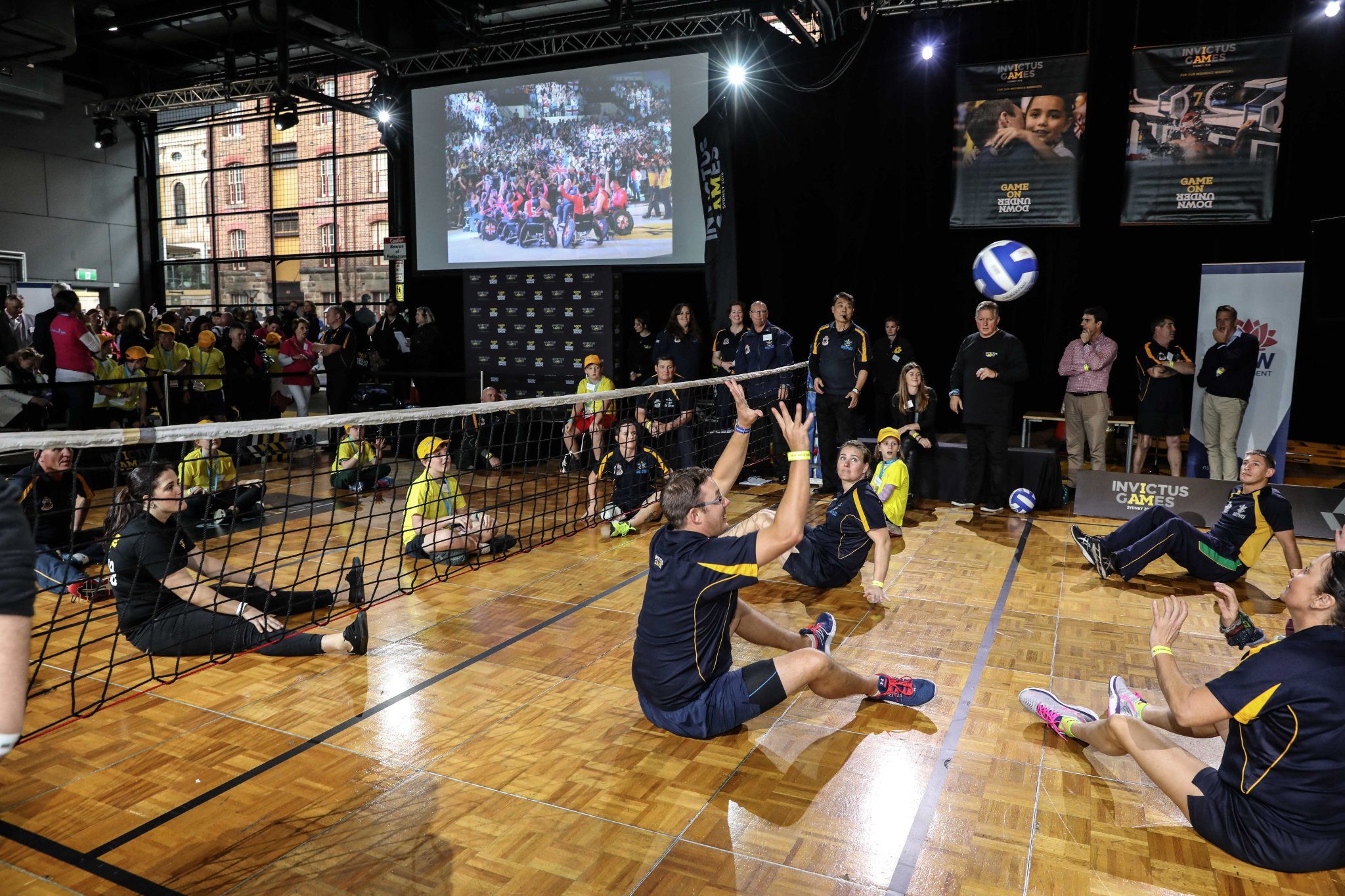 Invictus Games Sydney Sitting Volley Ball
