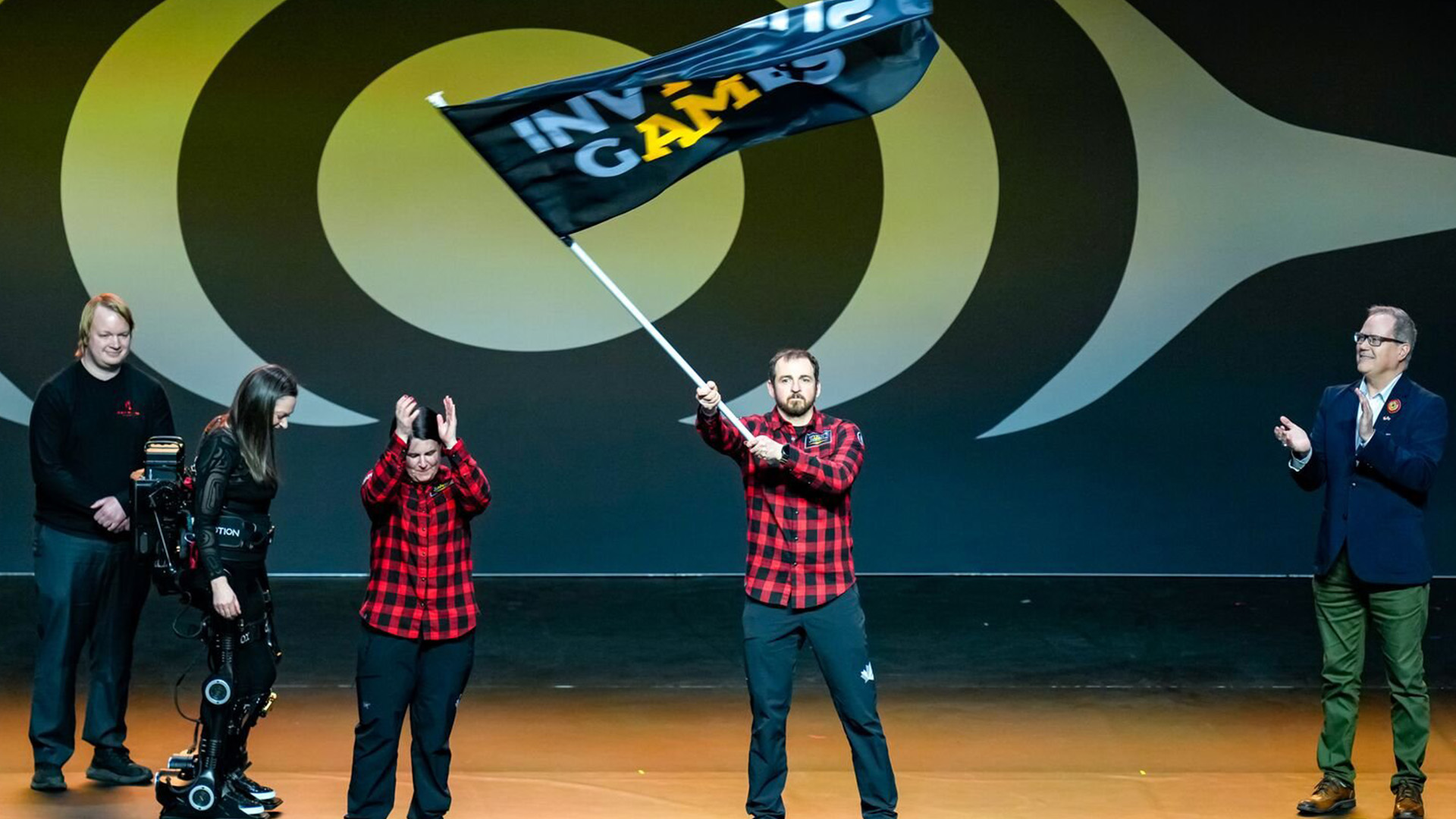 The official Invictus flag was handed to Birmingham at the close of the Vancouver Games