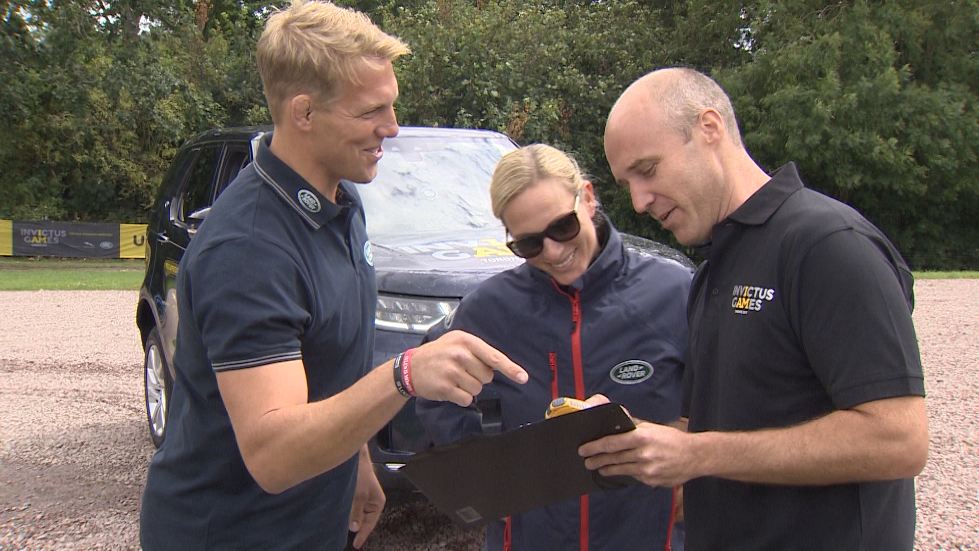 Invictus Games Driving Challenge Jaguar Land Rover Tindall Moody