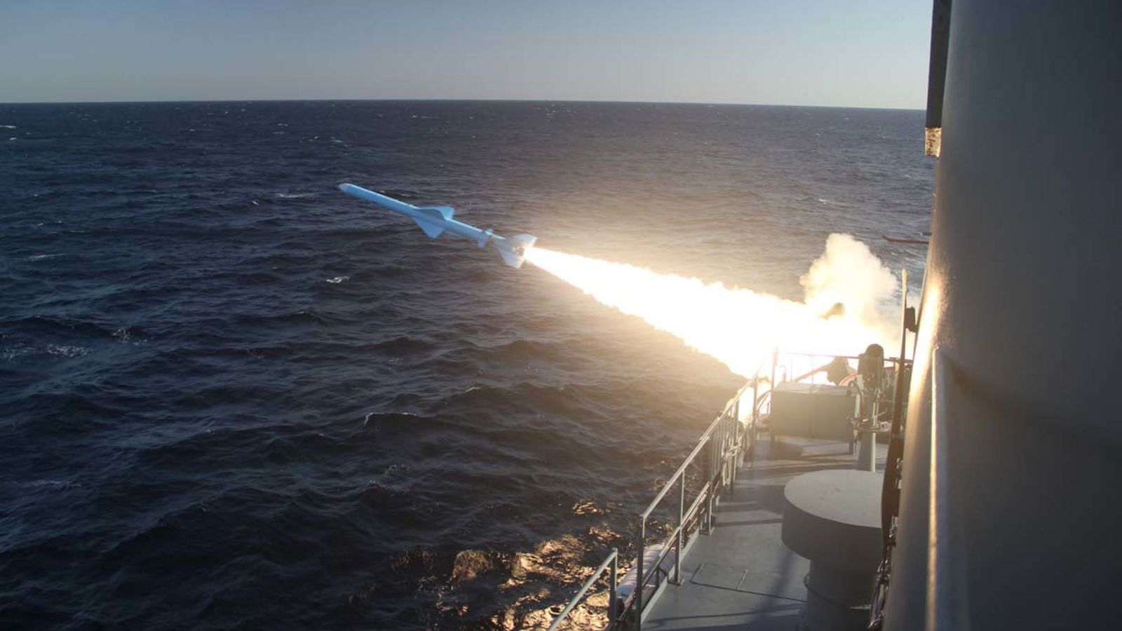 Iran Navy Missile Launch