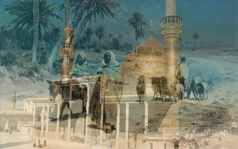 Arab nomads shia mosque