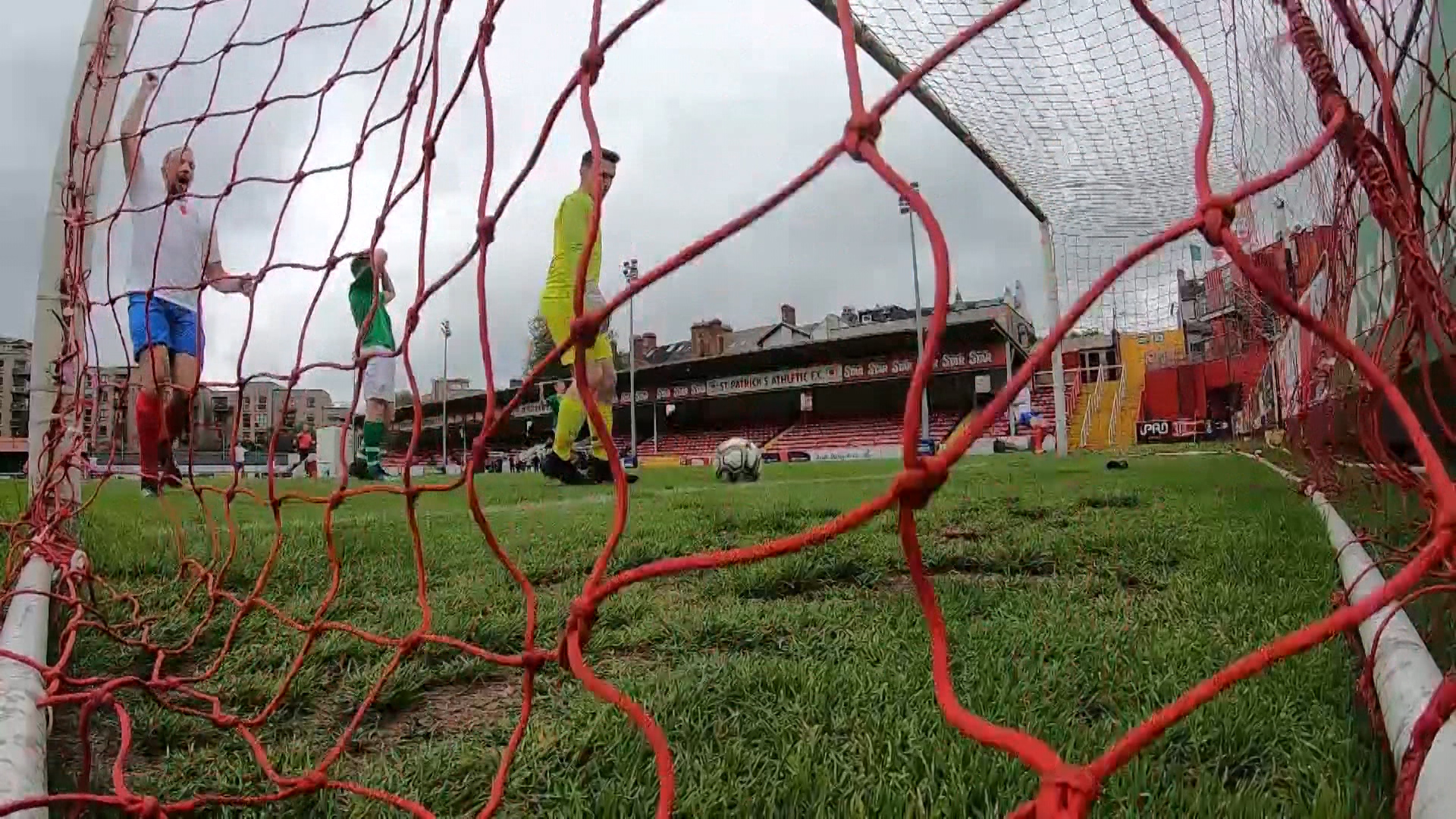 An own goal from the Irish Defence Forces gave the UK the lead.