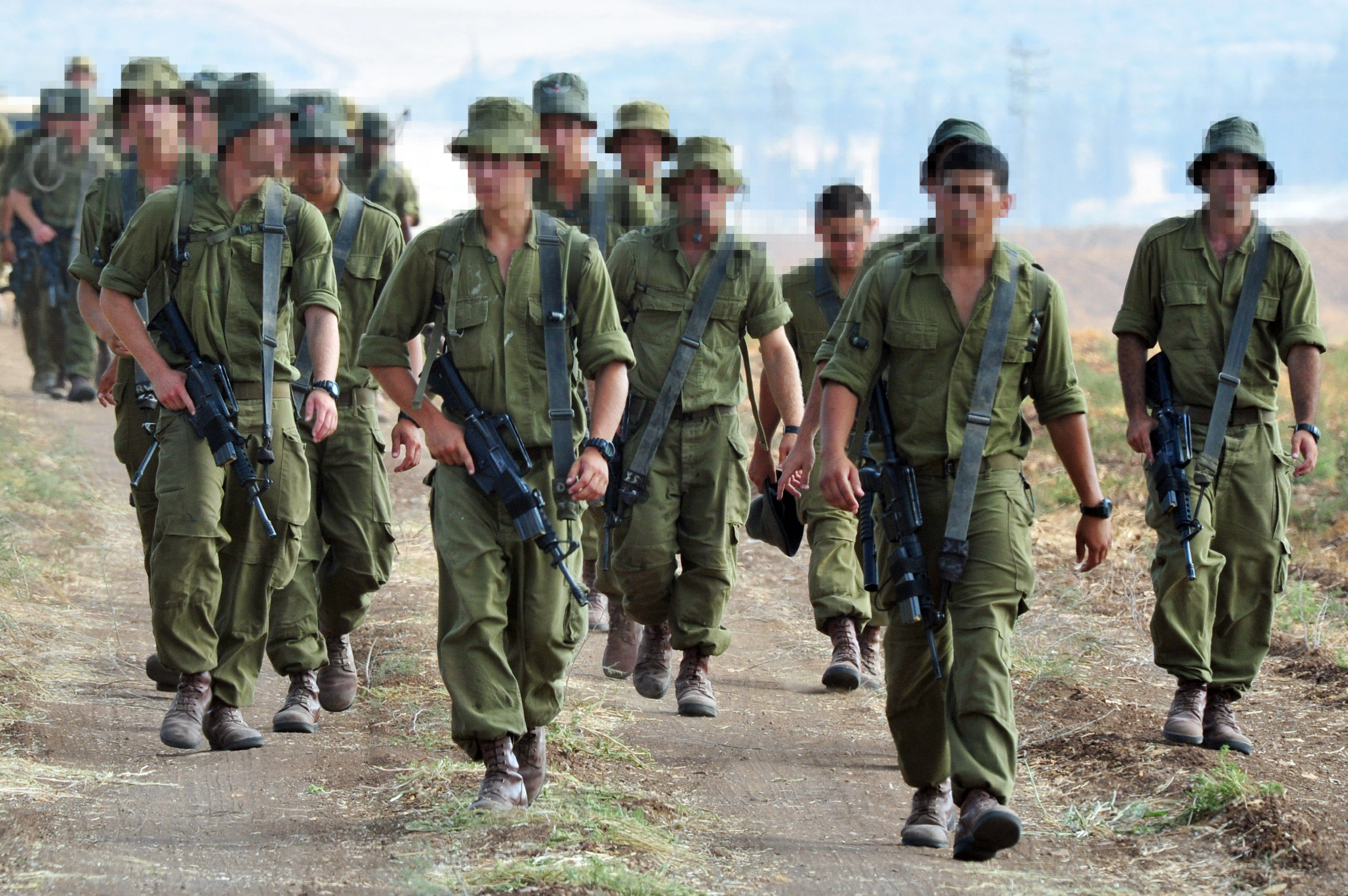 Members of the elite Israeli Special Forces unit Sayeret Matkal