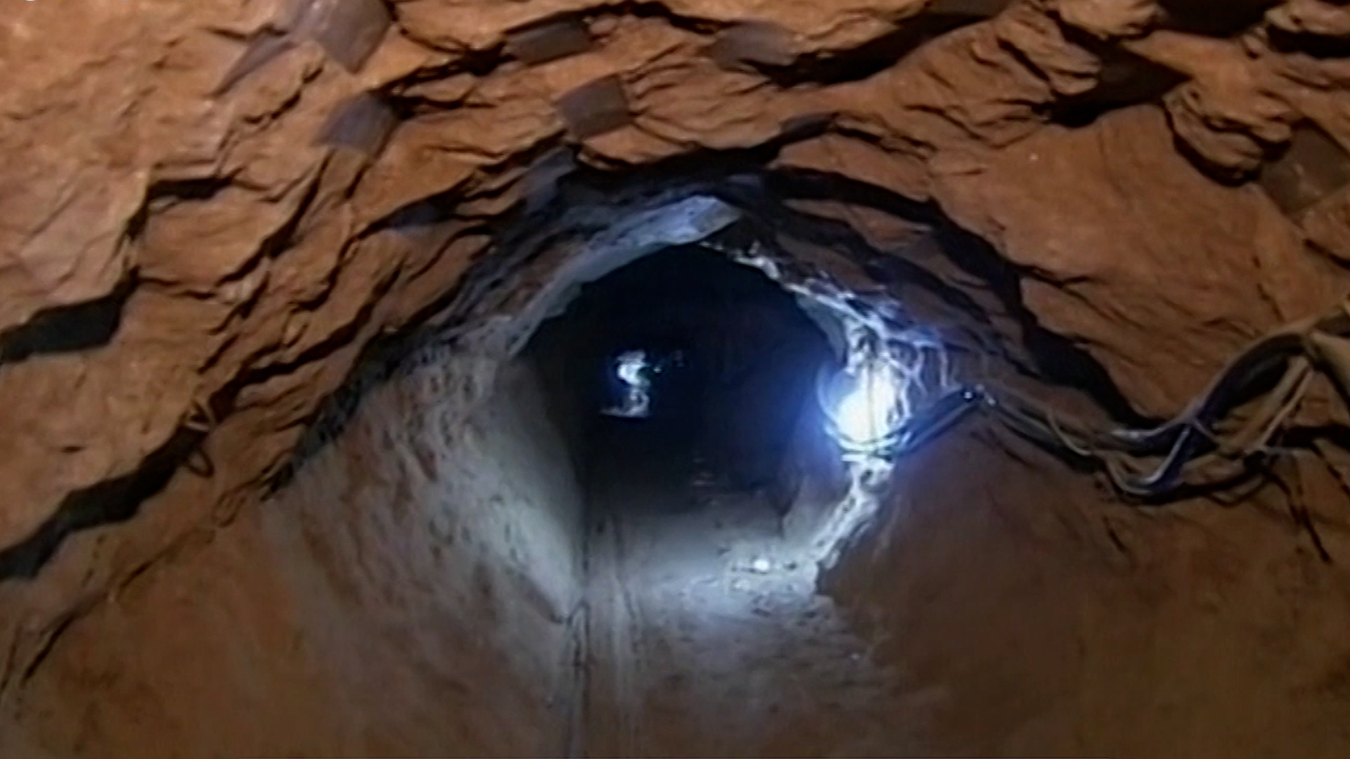 Tunnel systems have been used during the ongoing conflict in Gaza (Picture: Reuters)