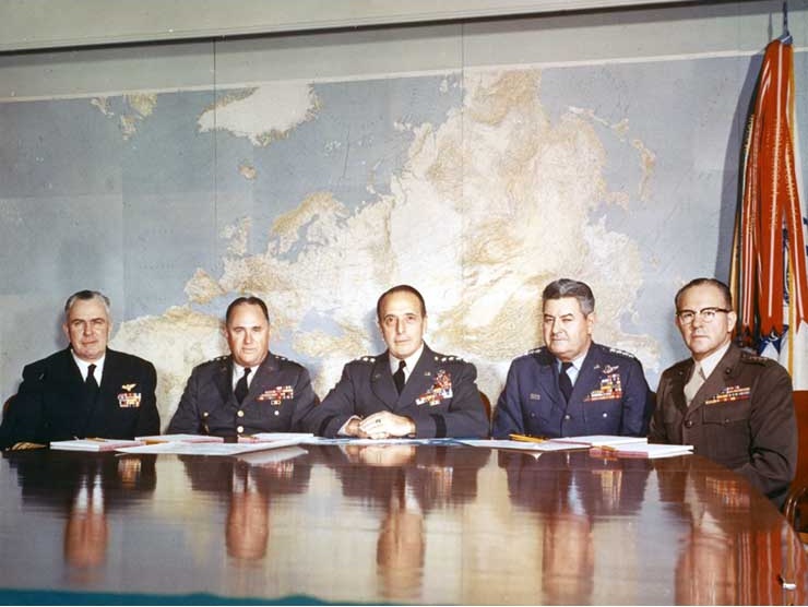 US Joint Chiefs of Staff in the early 1960s