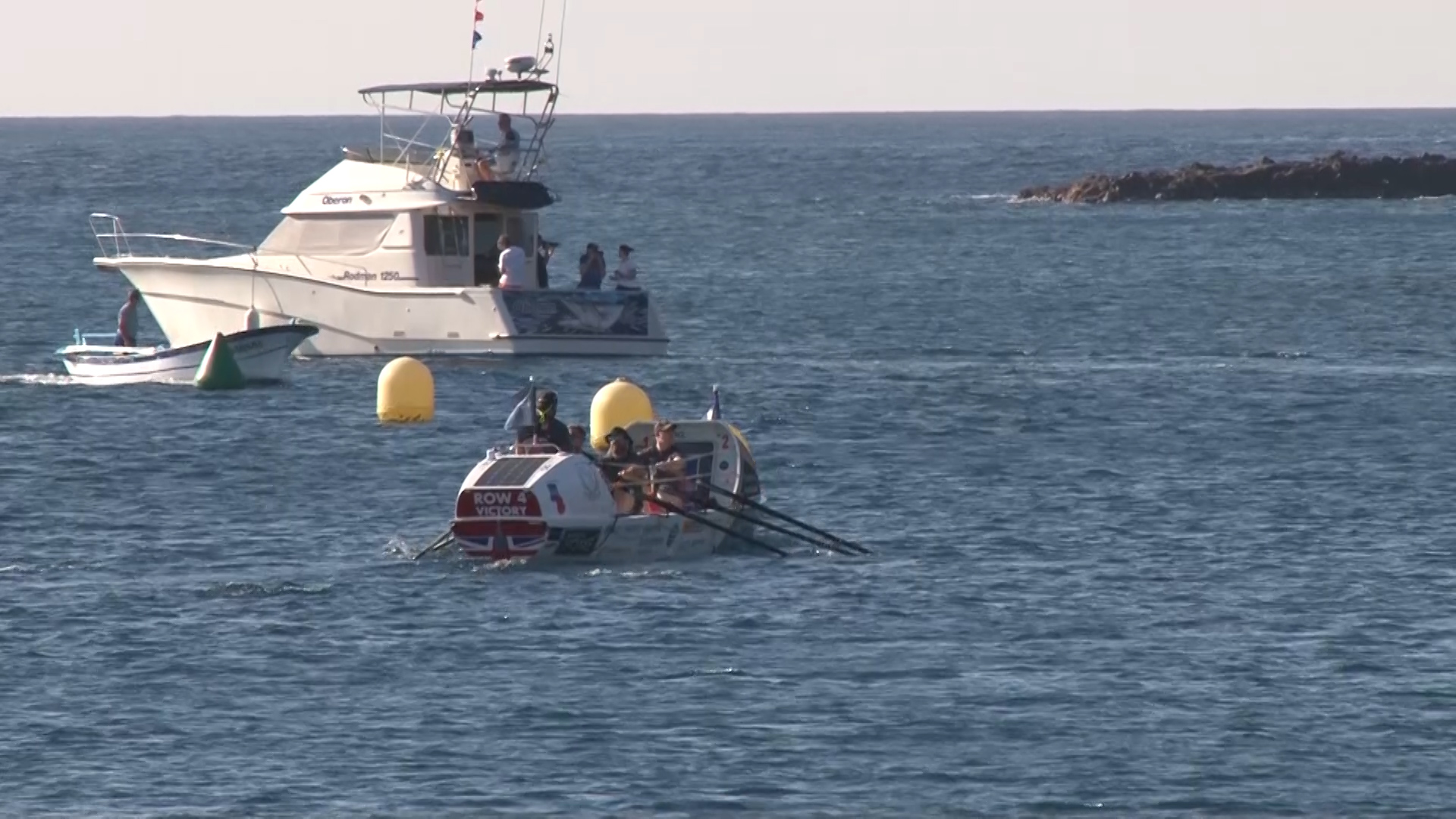 Row4Victory quartet on Talisker Whisky Atlantic Challenge