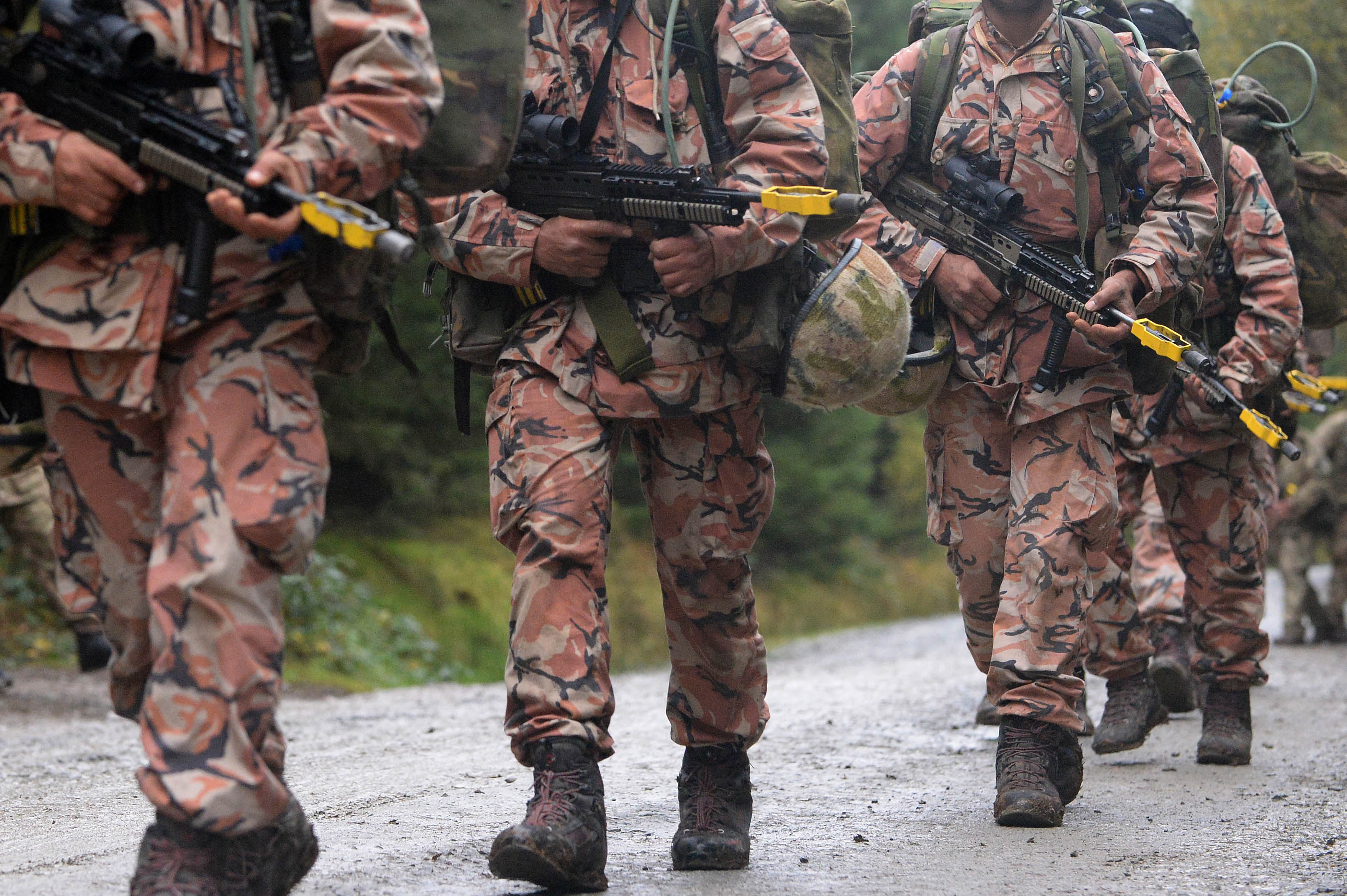 34 international teams will take part in the 2019 Cambrian Patrol. Credit: Crown Copyright