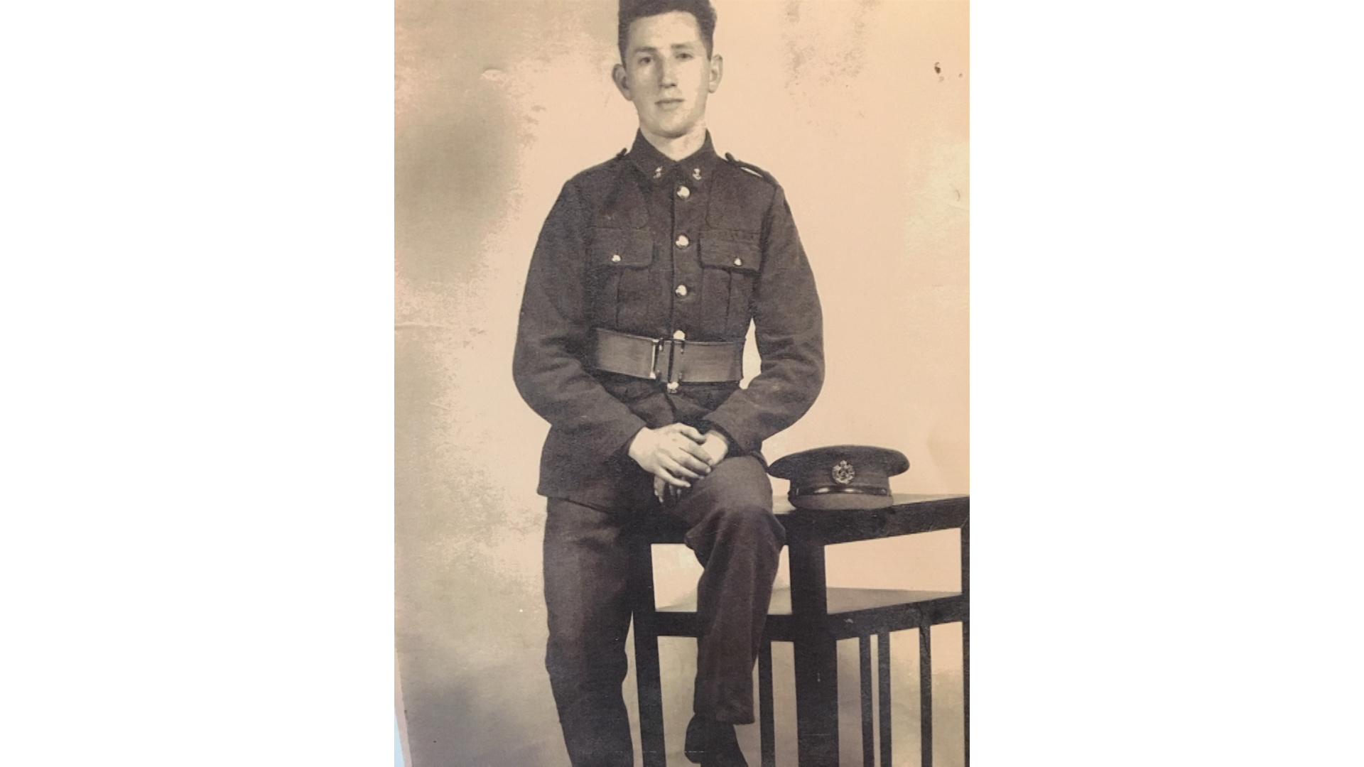 James Jimmy Johnstone PoW during WW2 SOURCE BFBS