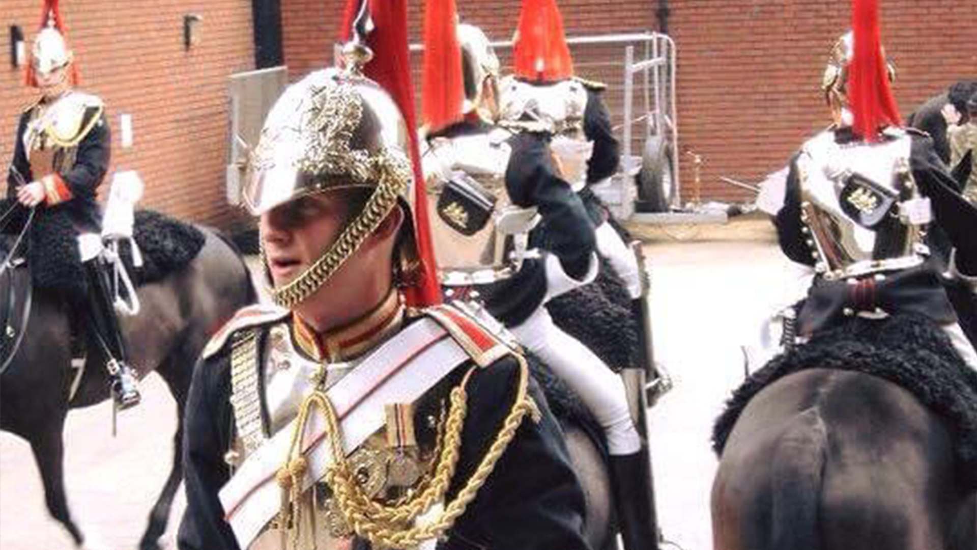 James Wharton in his Household Cavalry days (Picture: James Wharton)