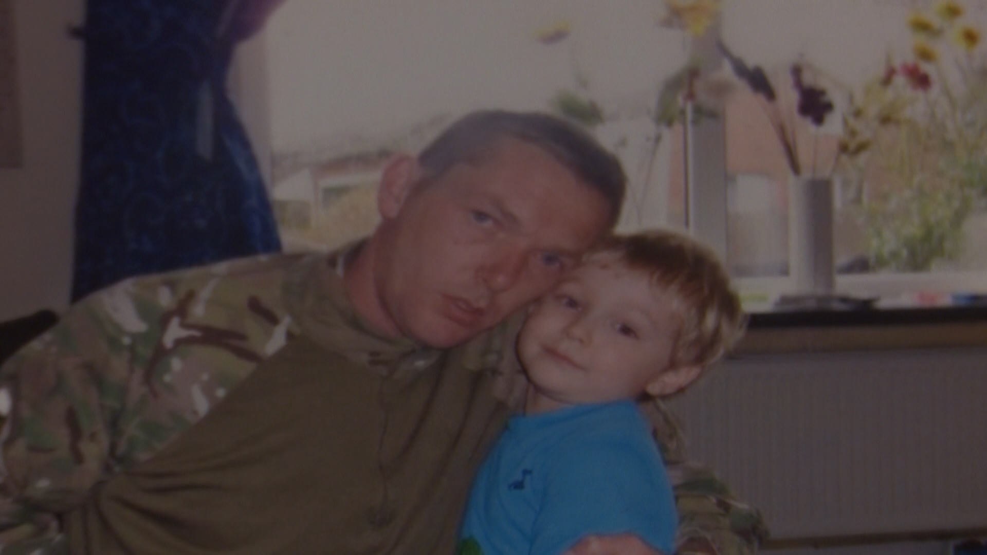 Jamie with his dad.