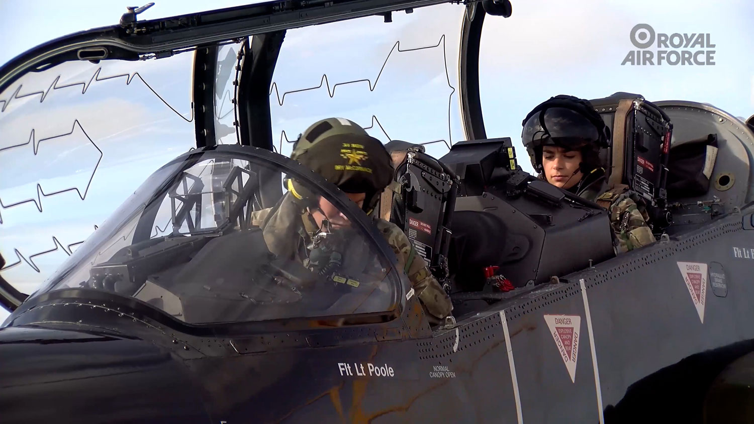 Jamie Chadwick W Series racing driver Hawk T2 RAF Valley Picture Royal Air Force