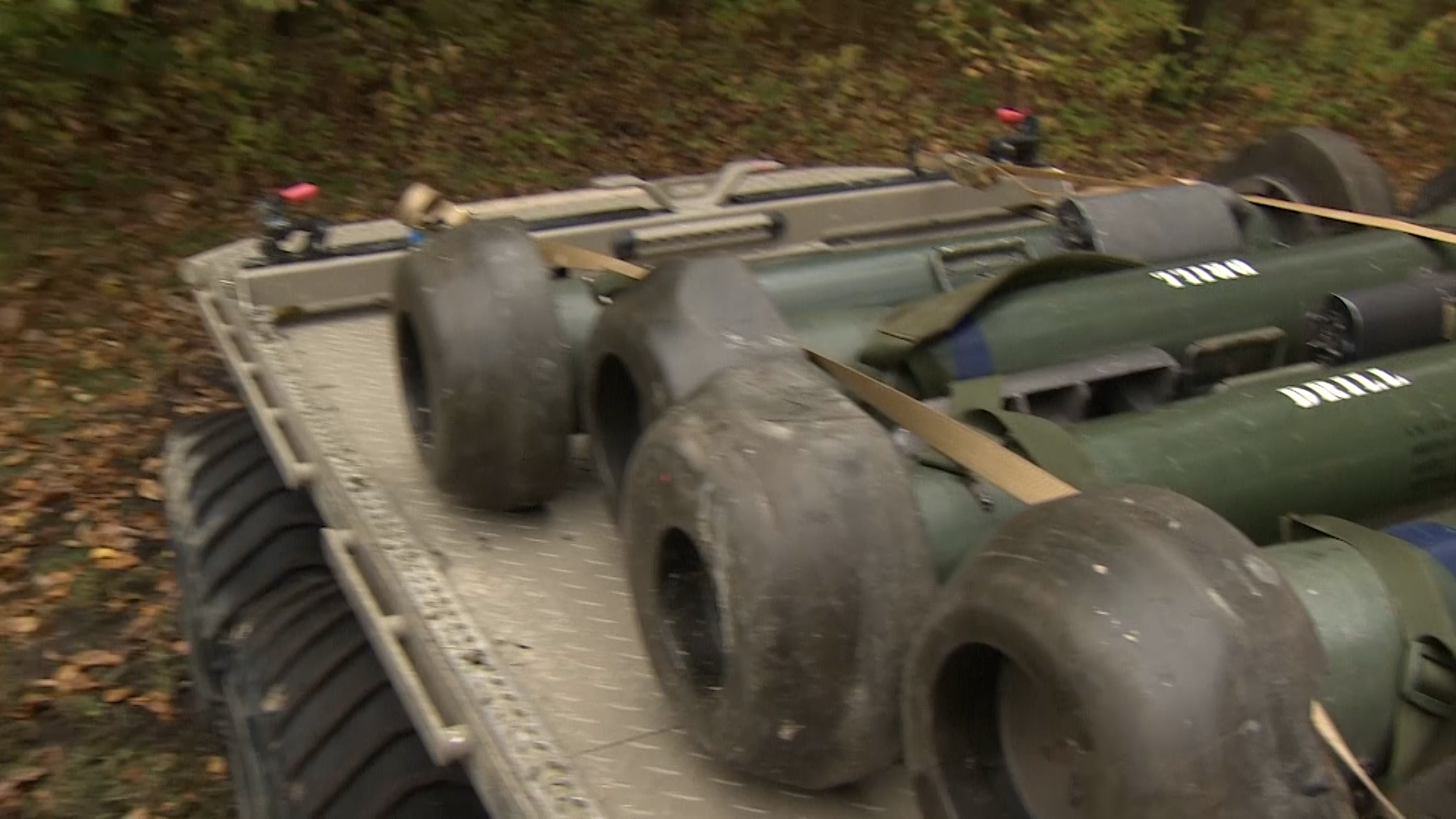 Javelins on top Multi Utility Tactical Transport vehicle 30102022 CREDIT BFBS