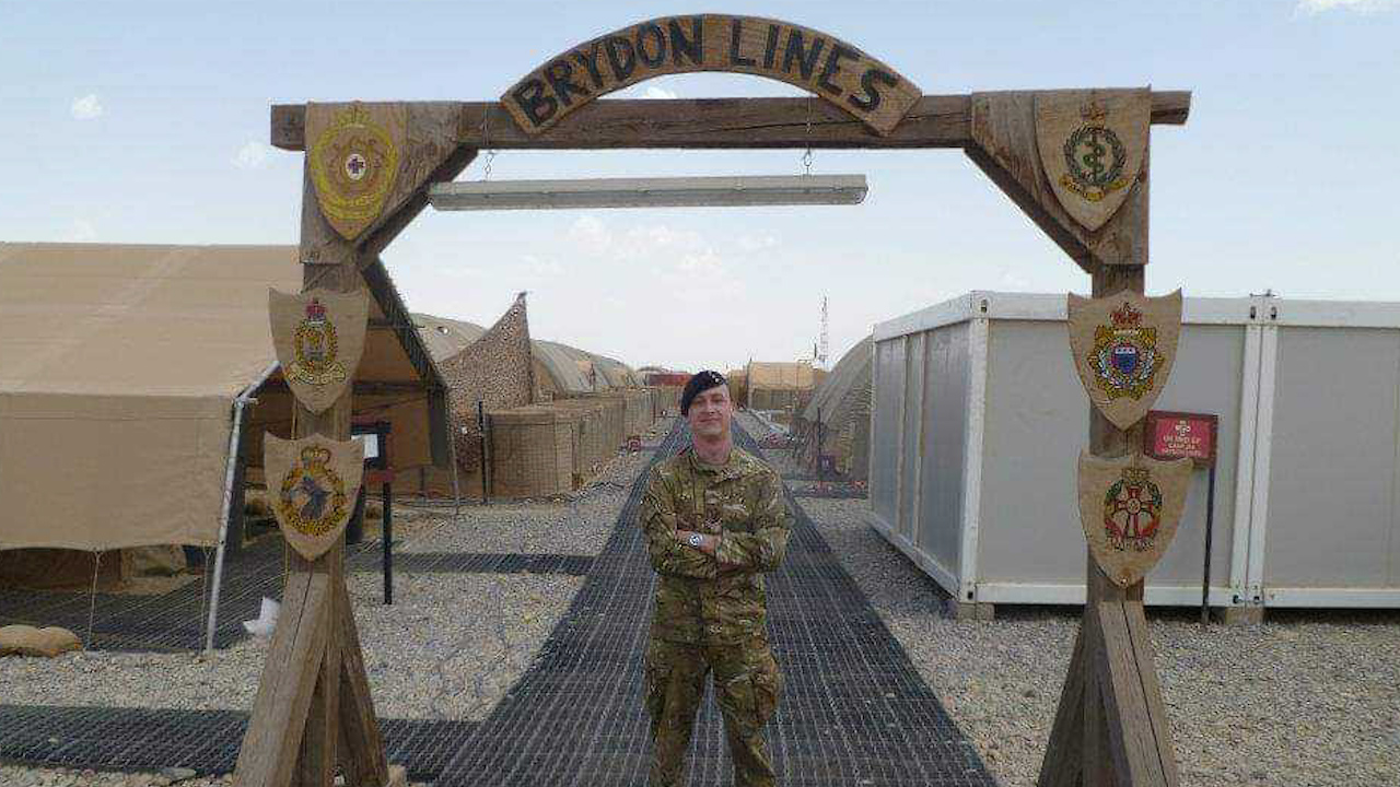 Jay Gough served with the Royal Corps of Signals and was deployed to Afghanistan during Operation Herrick 15 (Picture: Jay Gough).