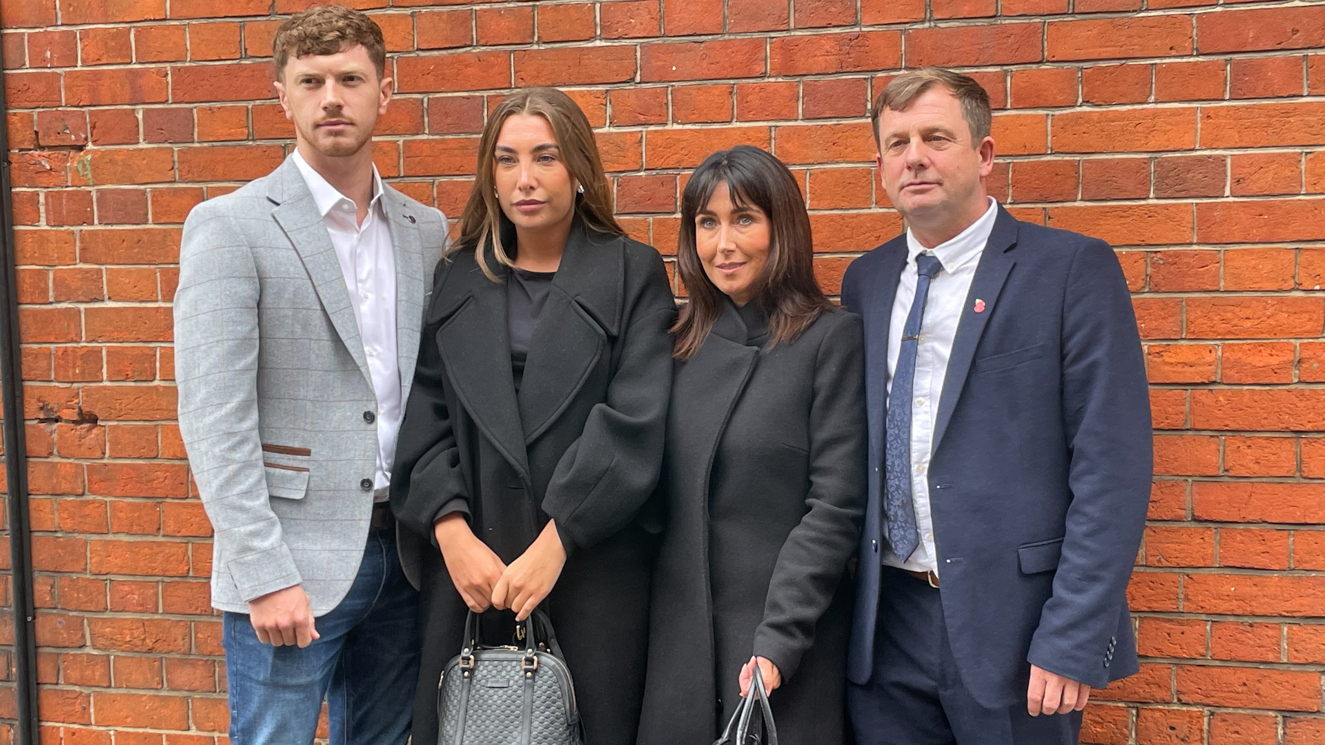 Leighann McCready (pictured second from right) Jaysley's mum, has faced a four-year fight for justice