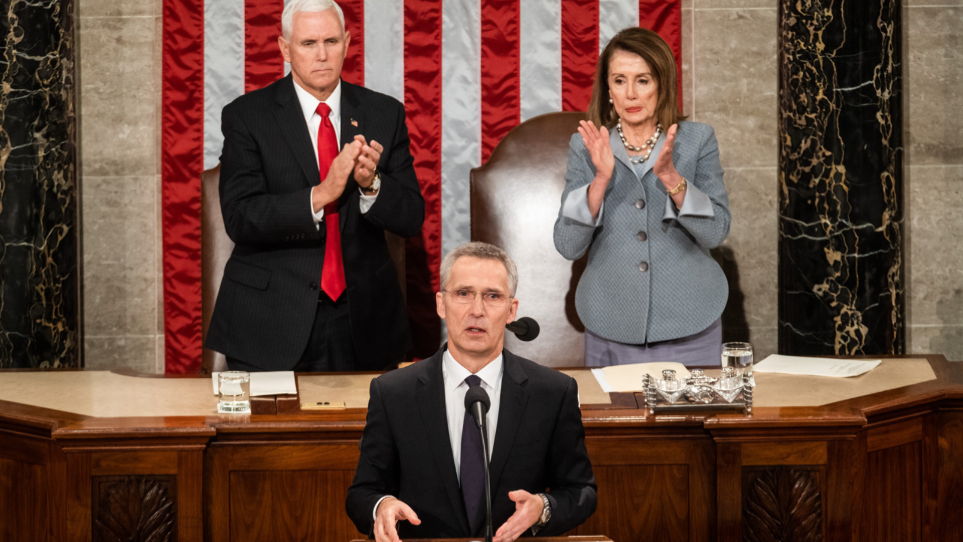Jens Stoltenberg Congress Address CREDIT NATO