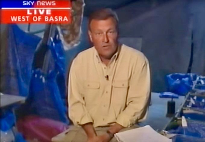 Sky News' Jeremy Thompson - Iraq War, 2003