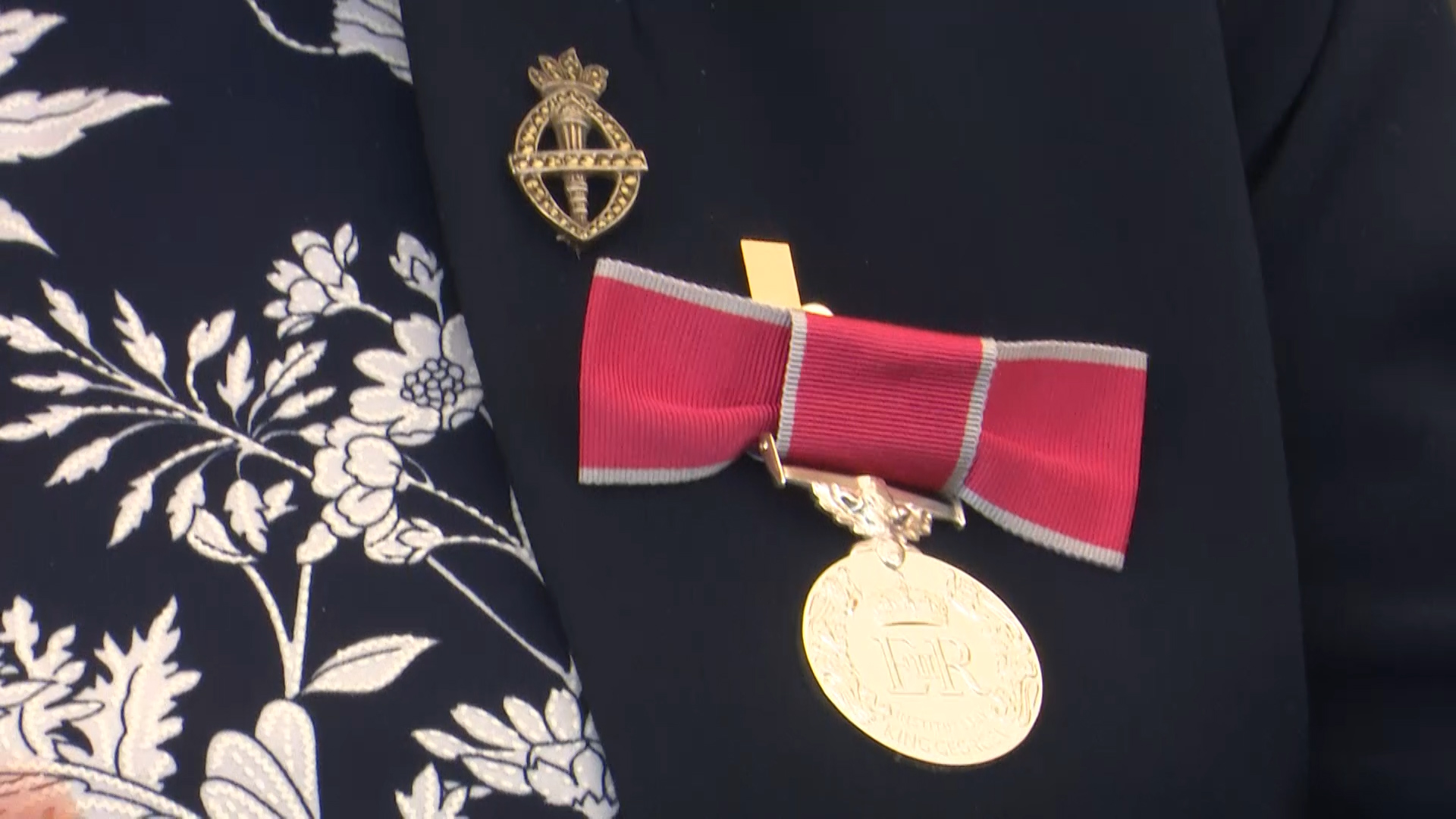 Ms Osbourne said she "burst into tears" when she found out she would receive the medal.