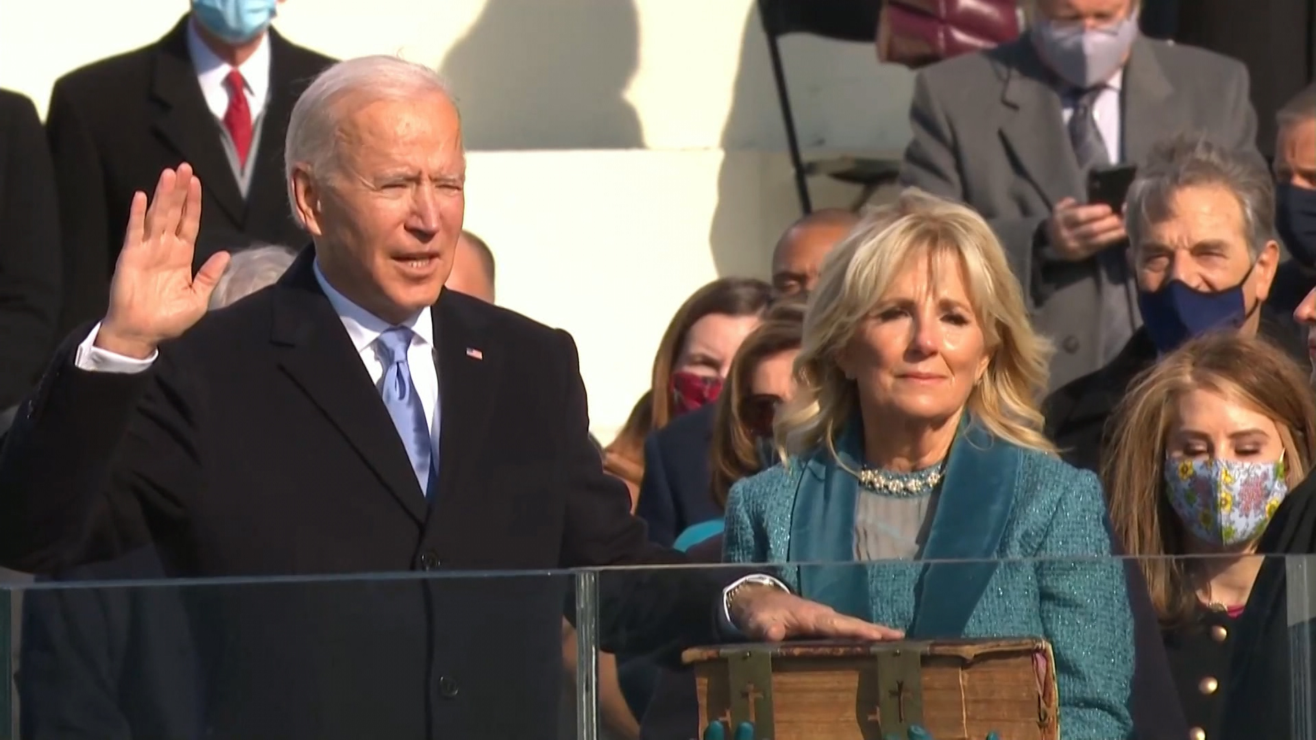 Joe Biden Sworn in as US President in Washington 200121 CREDIT REUTERS