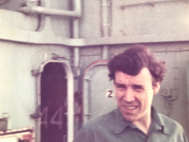 Joe Ousalice when serving in Royal Navy Credit Liberty 10.12.19