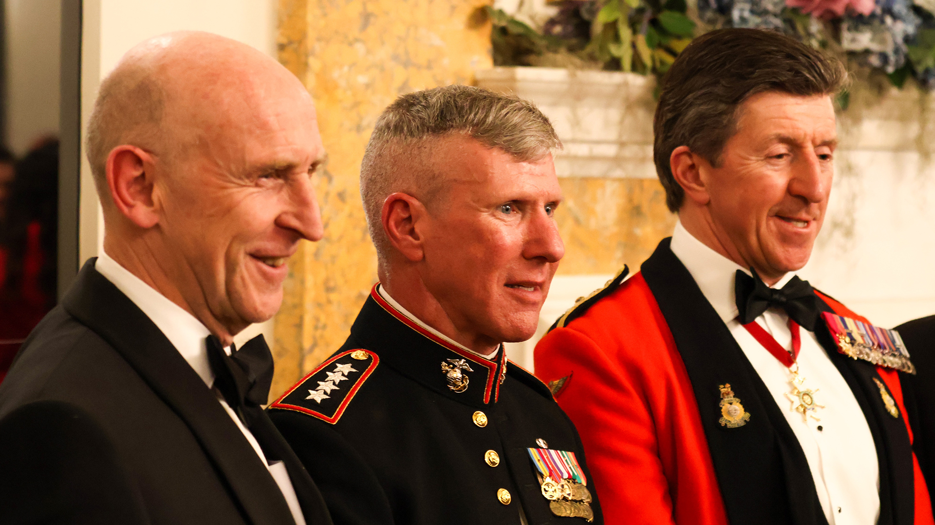 John Healey attended a special reception at the British Embassy in Washington as the United States Marine Corps celebrates its 250th anniversary