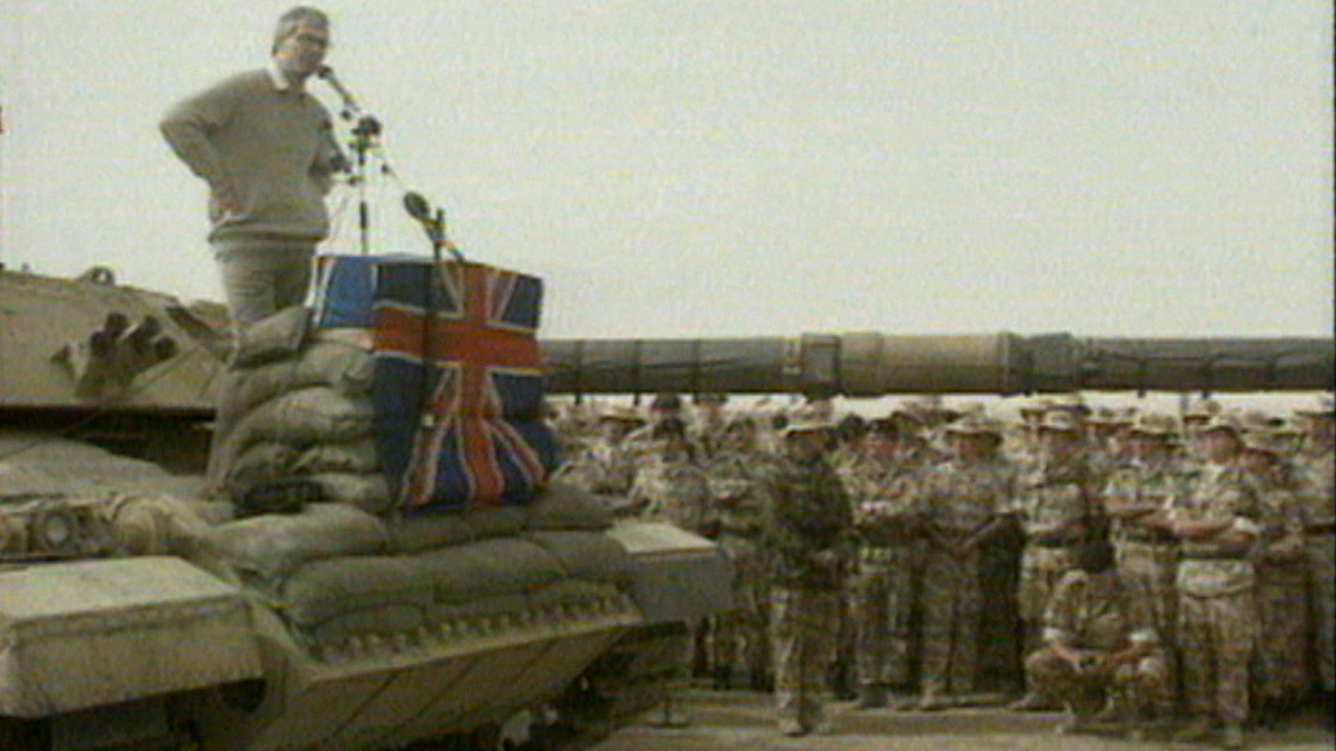 John Major Address Soldiers Gulf War BFBS