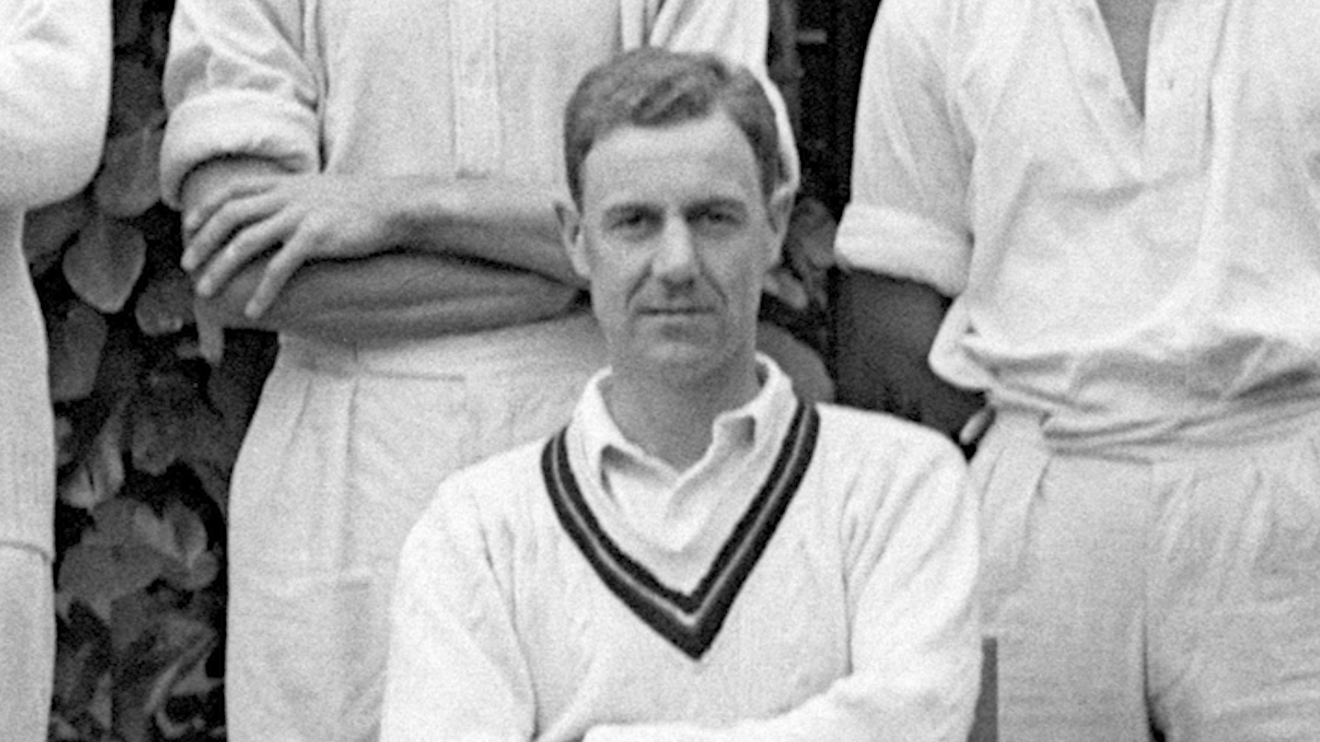 John Manners in Royal Navy cricket team photo cover photo