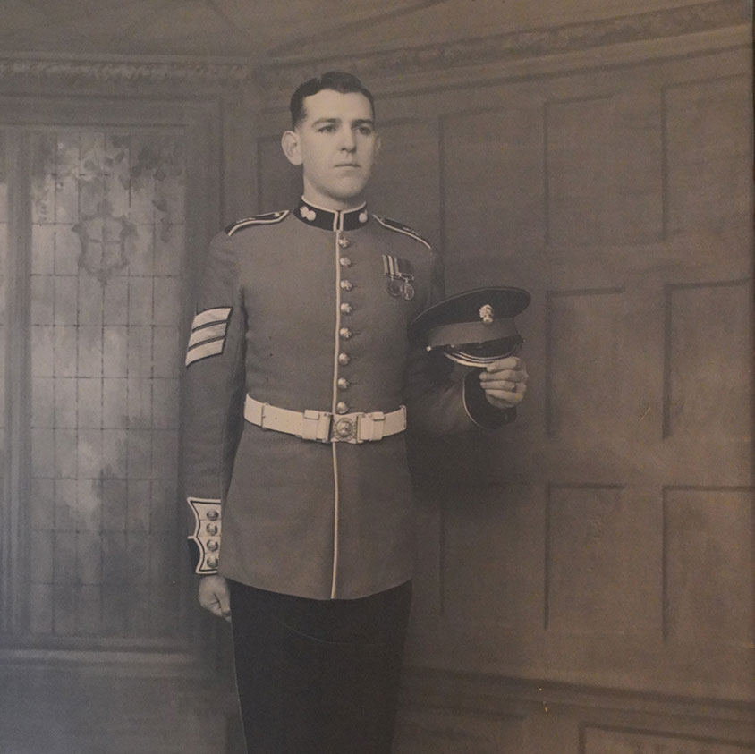 Mr John Walmsley Grenadier Guard British Army (Picture: John Walmsley).