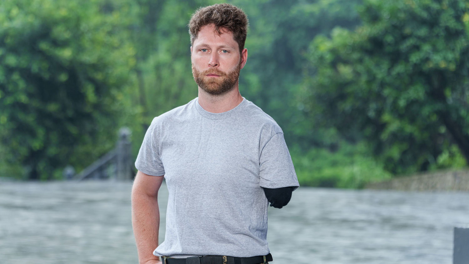 RAF veteran turned Paralympic gold medalist Jon-Allan Butterworth is appearing on series five of Channel 4's Celebrity SAS Who Dares Wins CREDIT Channel 4