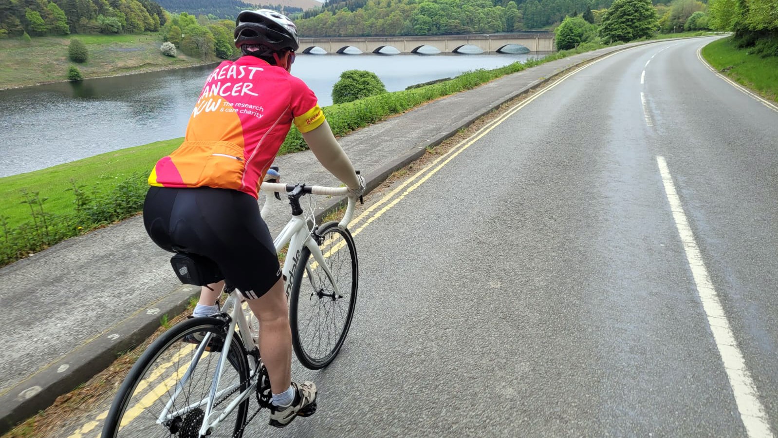 Judith Kippax inspired by her Royal Navy Veteran dad Brian Hygate to take on cycle challenge 27052023 NO REUSE CREDIT PA WIRE, PA IMAGES.jpg