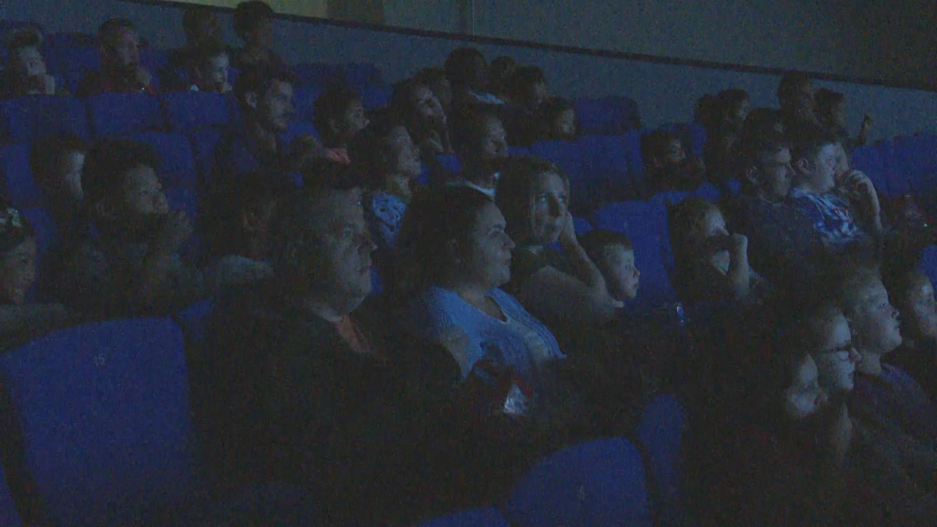 The popcorn was free, as was the film - shown only days after its UK release and before that of the USA.