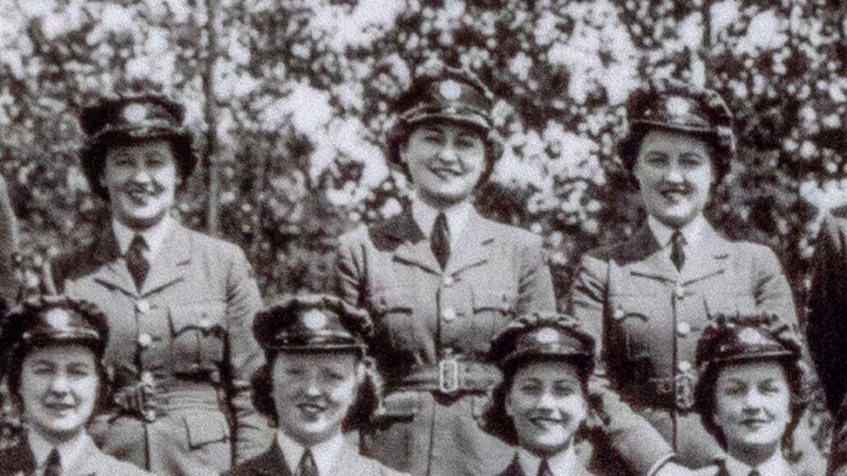 Kay, centre, served in the WAAF during WWII and is one of the last Battle of Britain veterans CREDIT Royal Star & Garter
