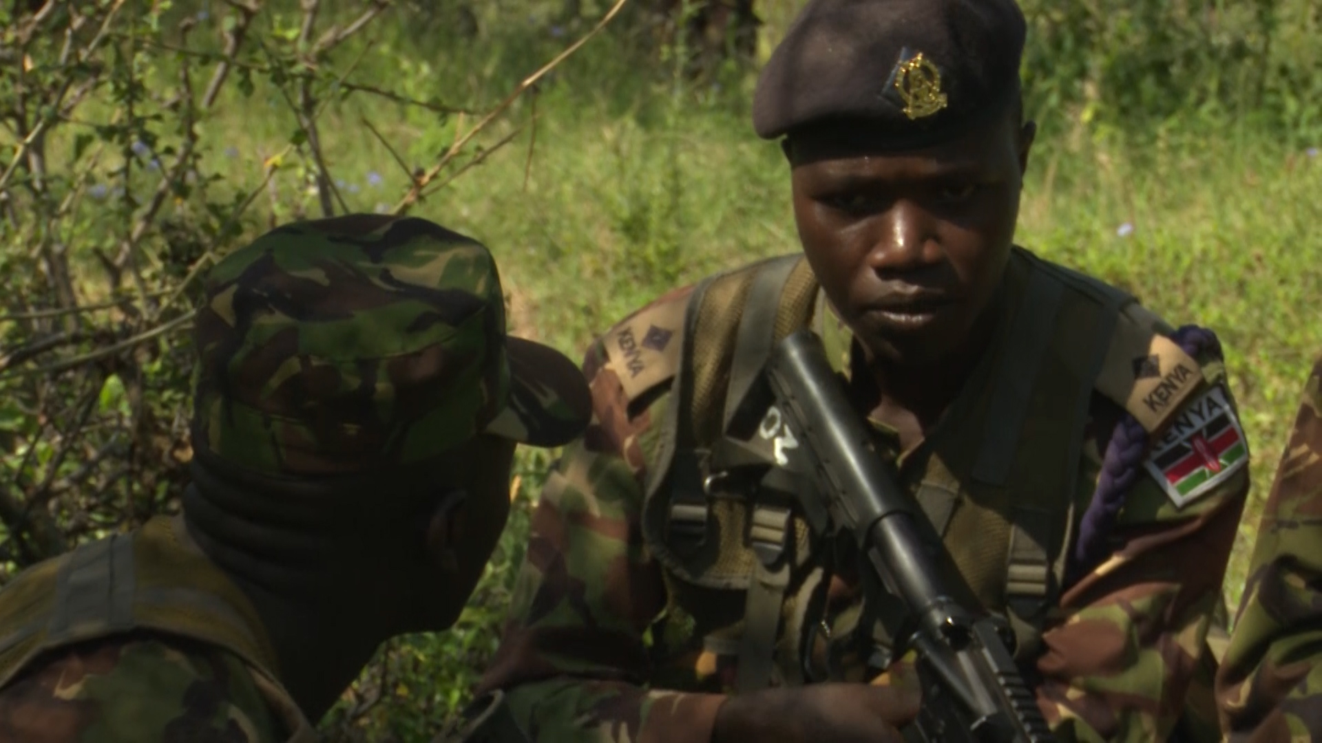 Kenyan soldiers during BPST training in January 2020 used on 050320 CREDIT BFBS.jpg 