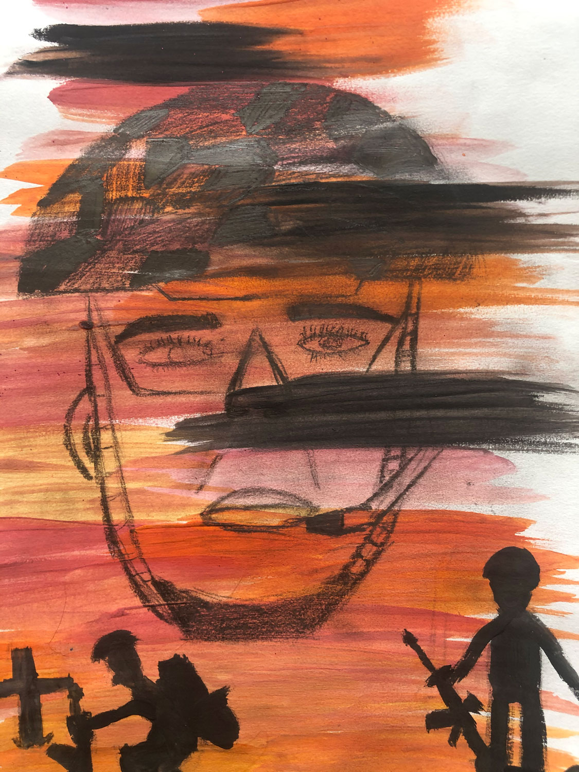 Mia Thresher Sunset soldiers 11