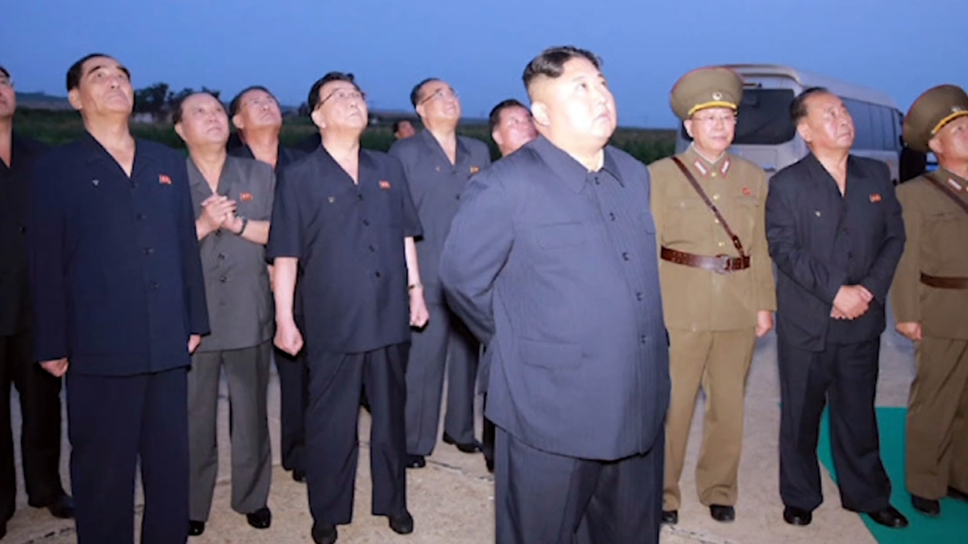 Kim Jong Un watches North Korea Missile Launches Aug 2019 CREDIT KCNA.jpg 