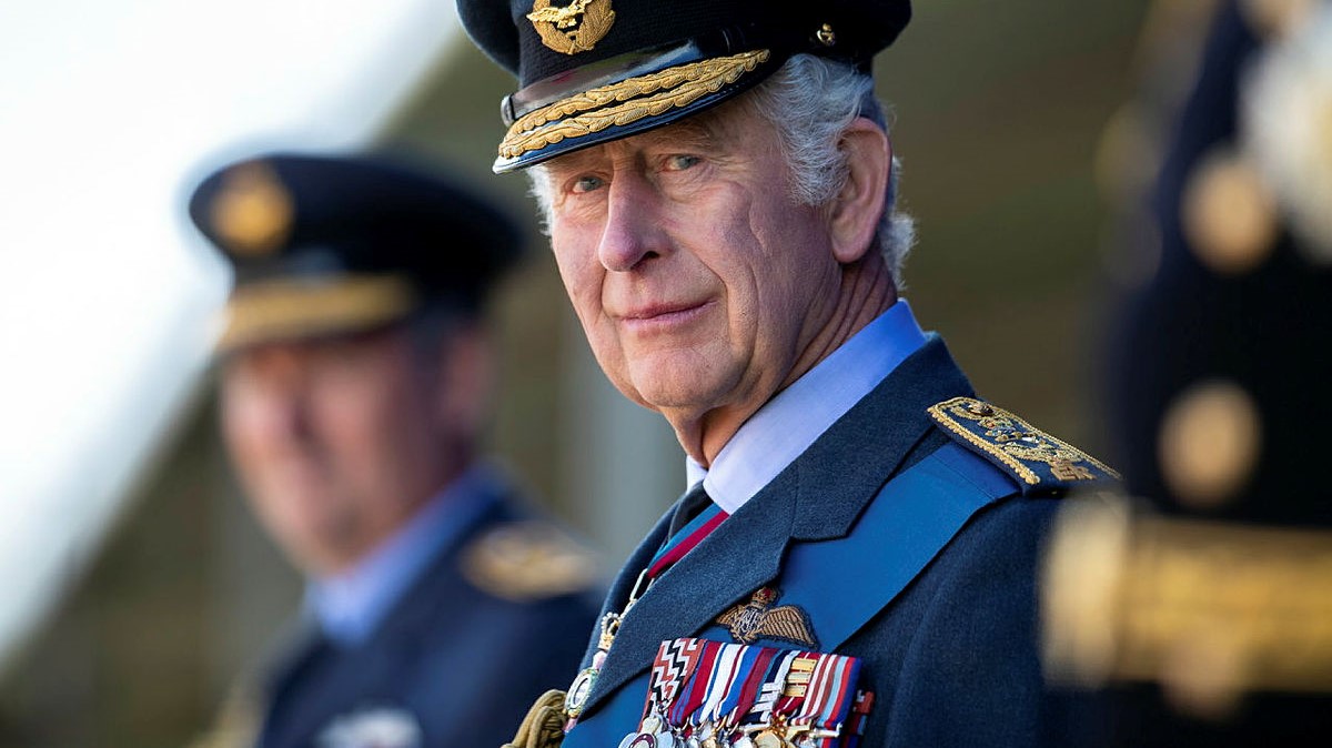King Charles was the Reviewing Officer for the RAF College’s Combined Parade at RAF Cranwell 29042022 CREDIT MOD Crown Copyright.jpg
