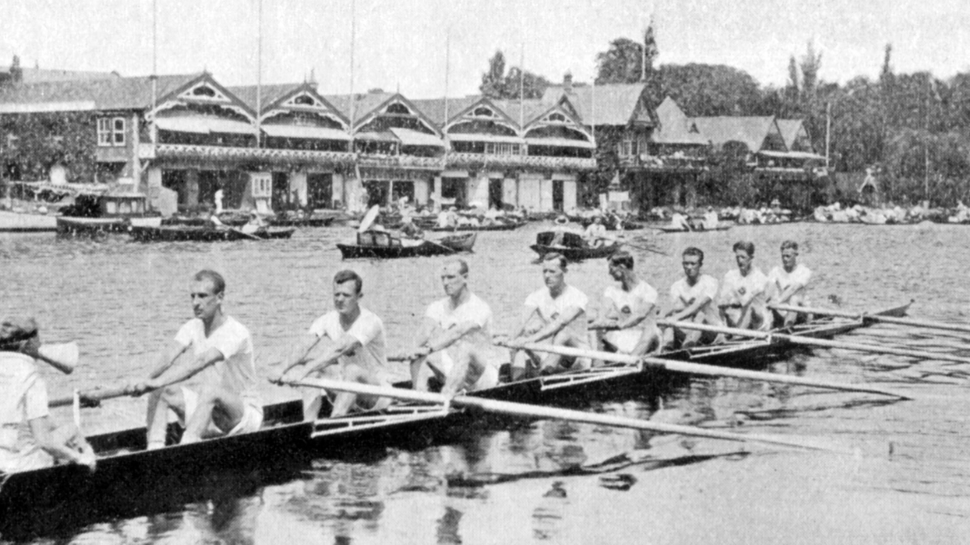 The Peace Regatta took place at Henley in 1919 (Picture: AIF).