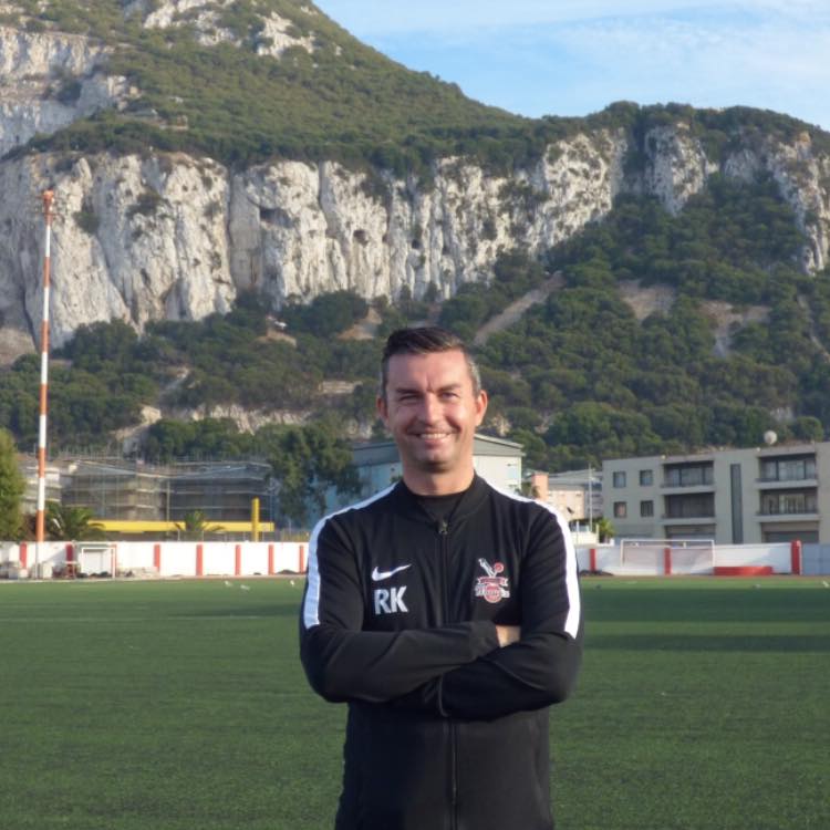 Squadron Leader Richard Kinniburgh in Gibraltar