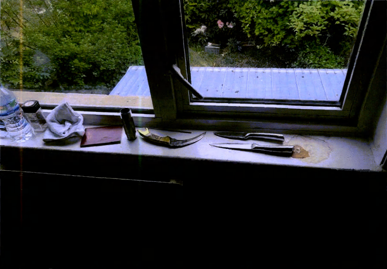 Knives belonging to Hisham Muhammad - Released on 110919 CREDIT Greater Manchester Police