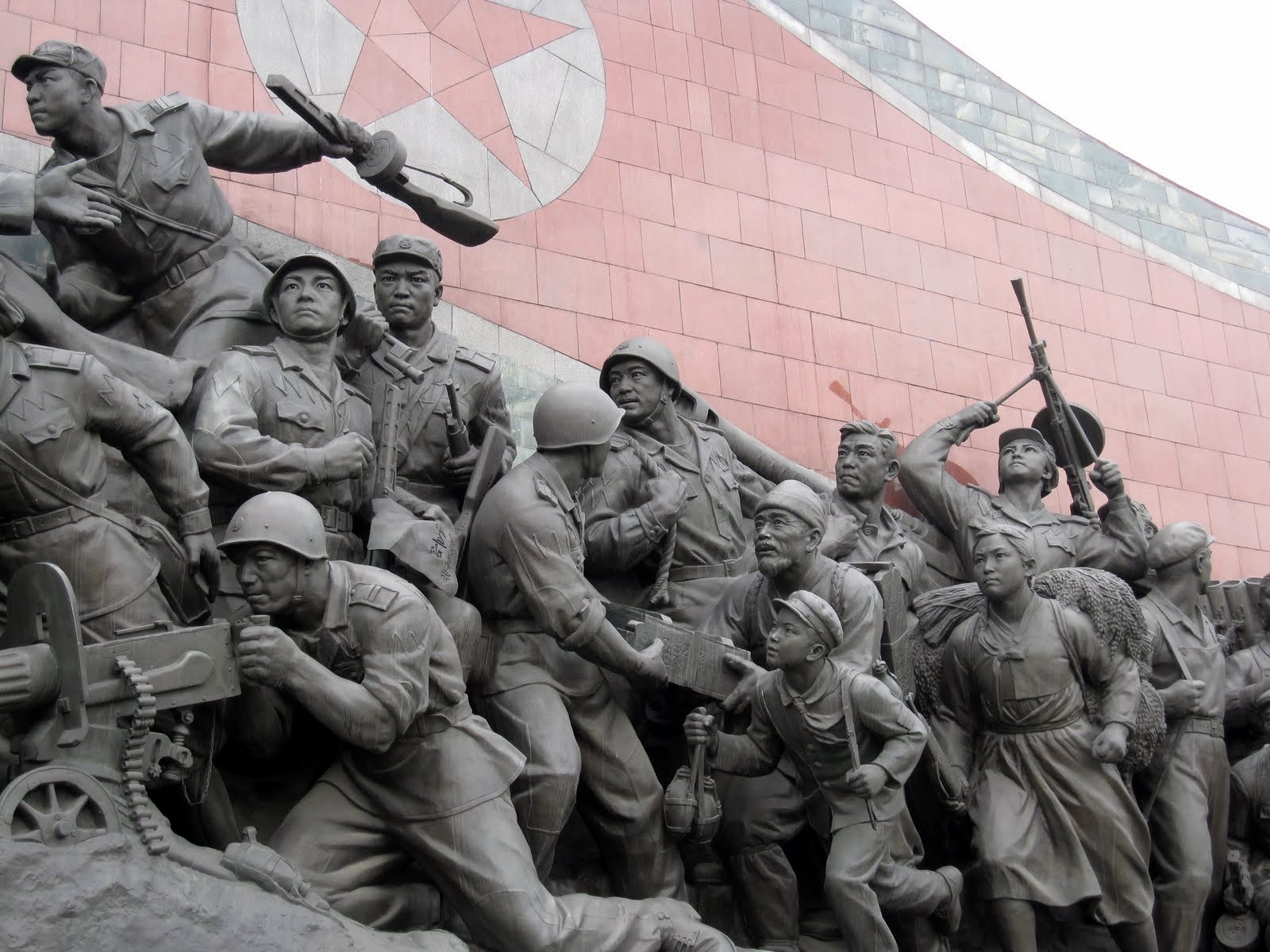 image by Stefan Krasowski Korean War Memorial in Pyongyang 