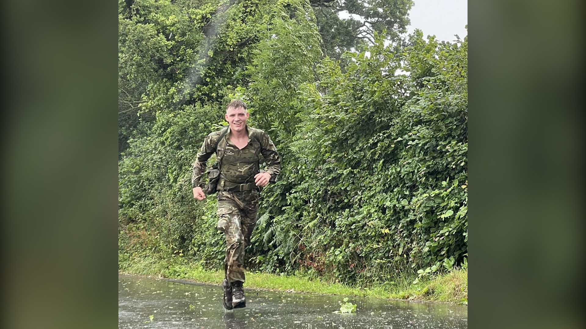 Kyle Shaw-Tullin during basic training CREDIT Kyle Shaw-Tullin DATE UNKNOWN.jpg