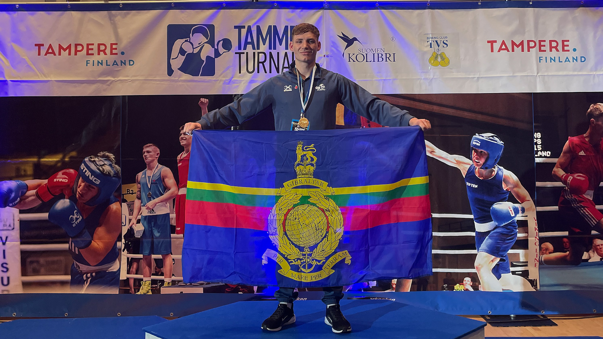 Kyle Shaw-Tullin wins gold in Finland CREDIT GB Boxing DATE 02112025.jpg