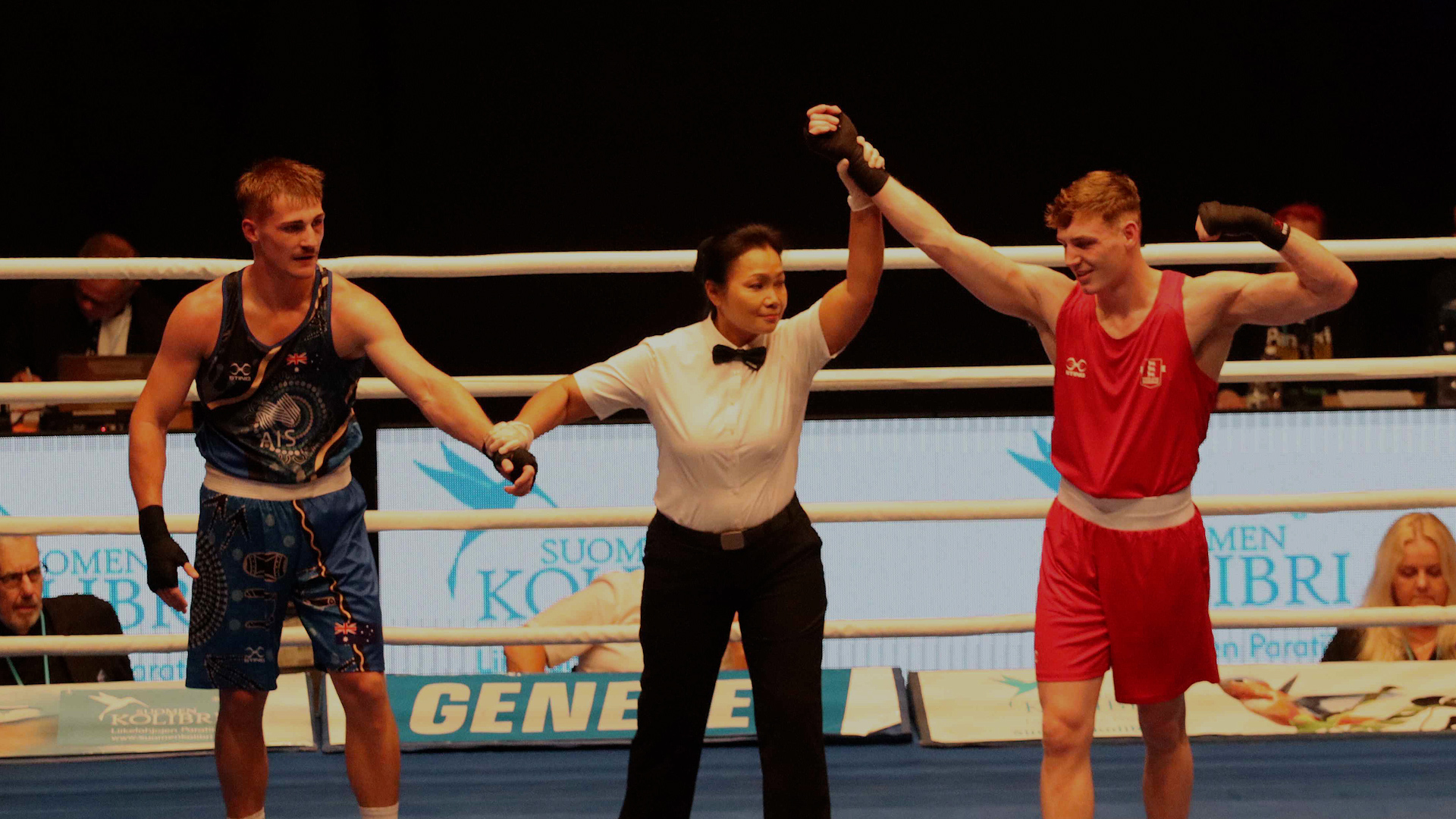 Kyle Shaw-Tullins wins gold in Tammer Finland CREDIT GB Boxing DATE 02112025.jpg 