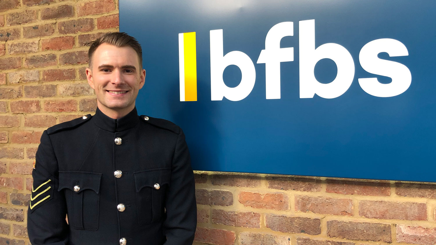 LCpl Richard Jones Magician At BFBS HQ Credit BFBS Live Events
