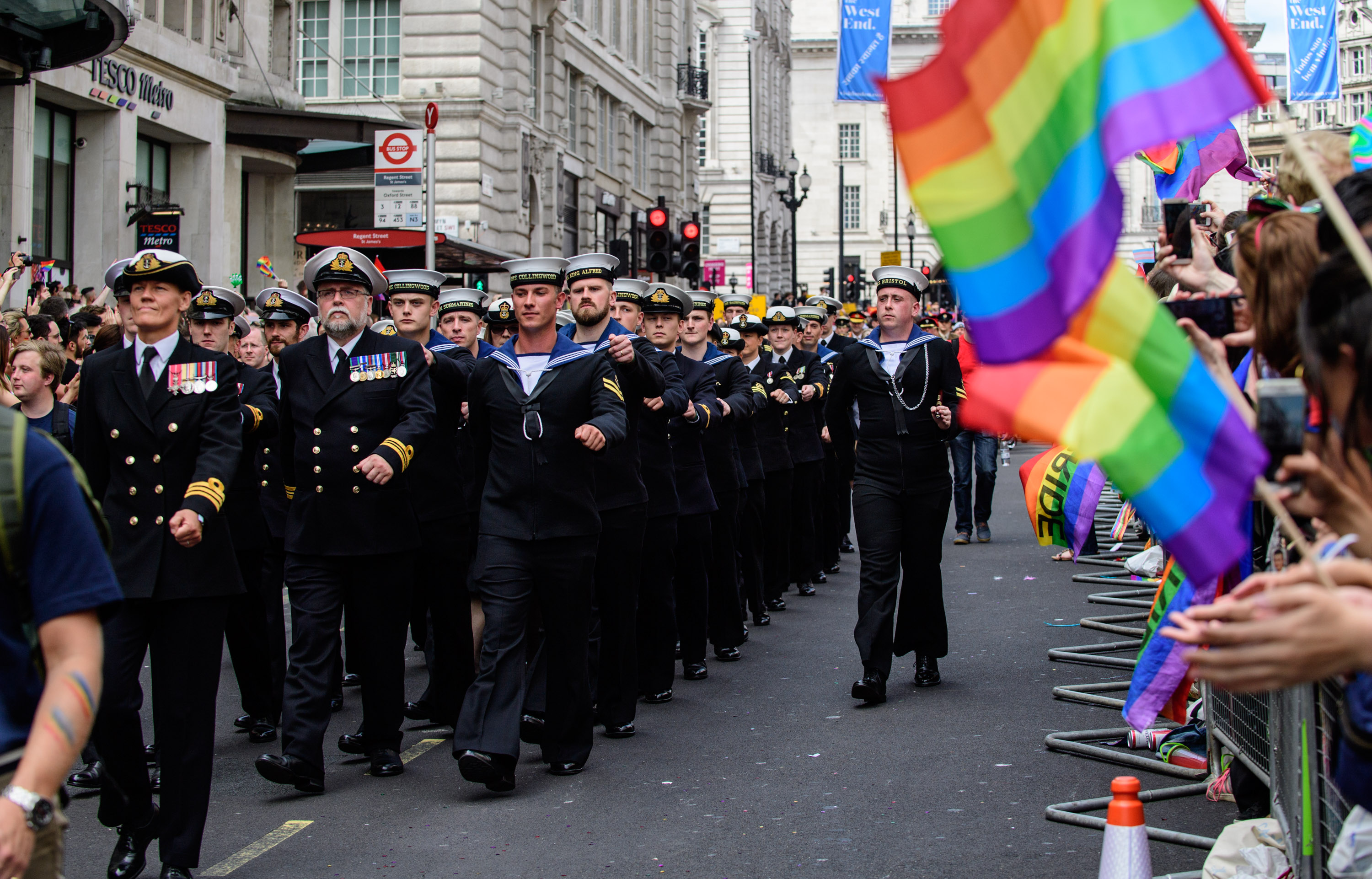 Sailors at the event last year (Picture: Royal Navy).