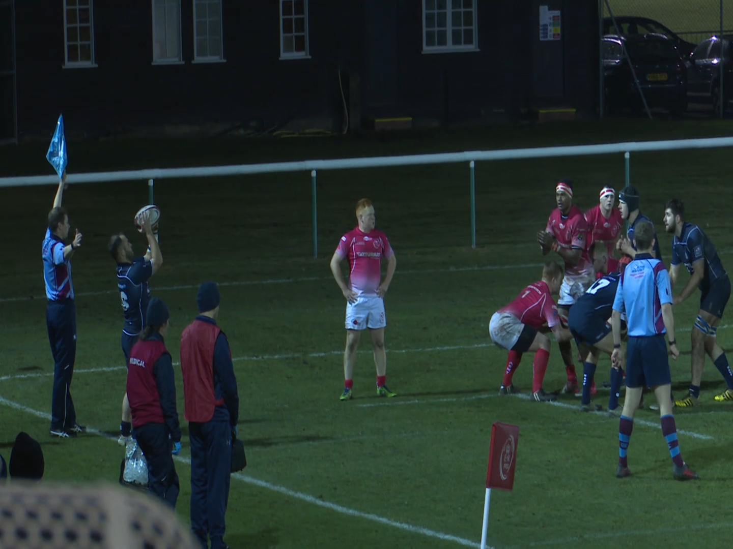 line out